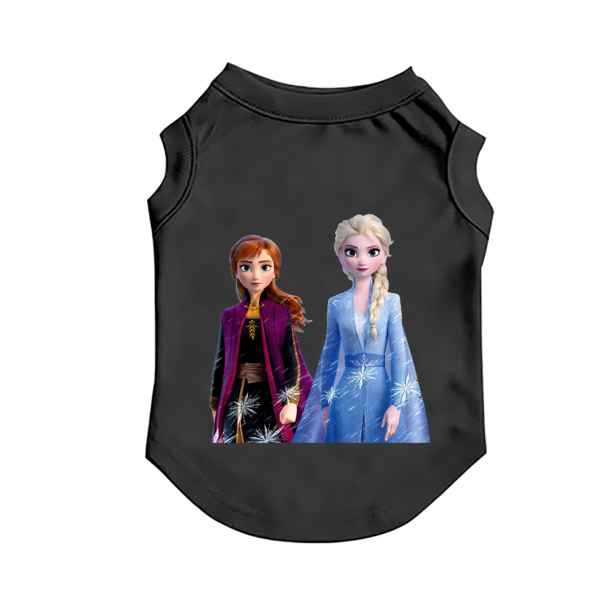 （画像用） アナと雪の女王 アンナ エルサ Frozen Anna Elsa ペット用ベスト