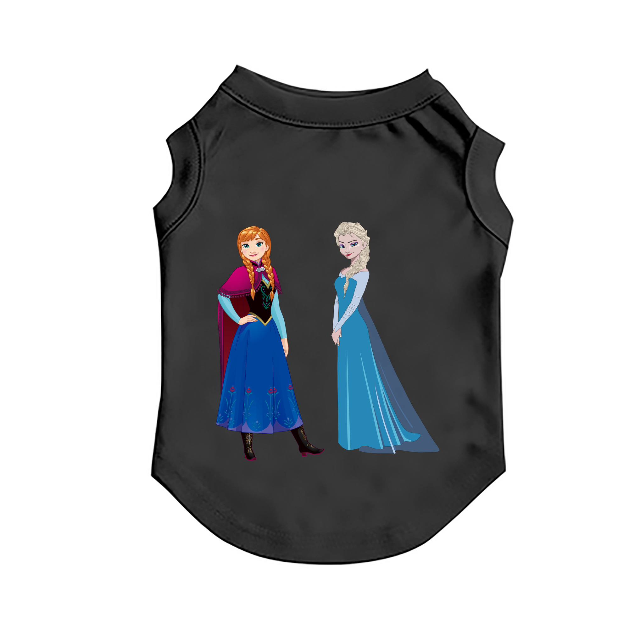 （画像用） アナと雪の女王 アンナ エルサ Frozen Anna Elsa ペット用ベスト