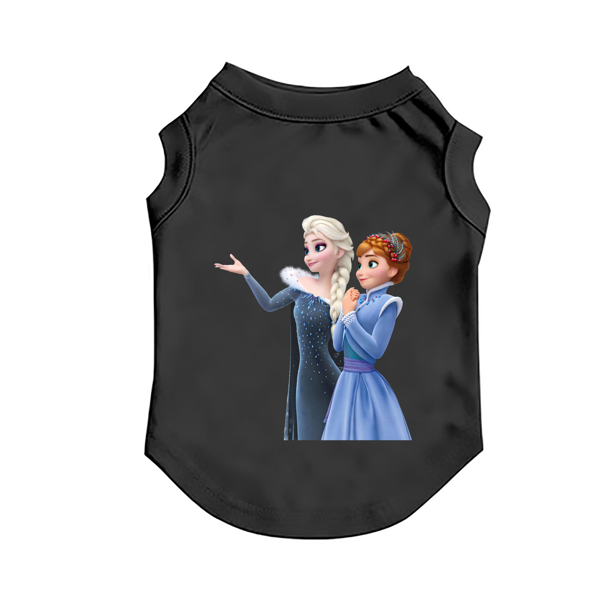 （画像用） アナと雪の女王 アンナ エルサ Frozen Anna Elsa ペット用ベスト