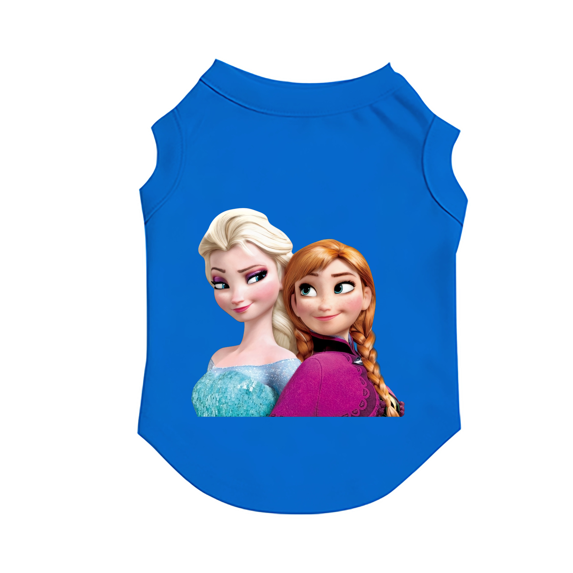 （画像用） アナと雪の女王 アンナ エルサ Frozen Anna Elsa ペット用ベスト