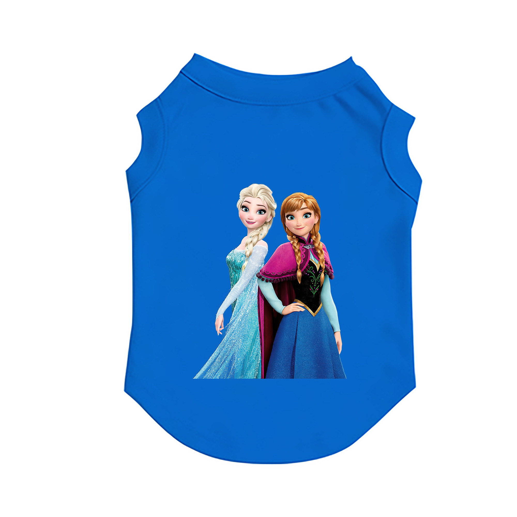 （画像用） アナと雪の女王 アンナ エルサ Frozen Anna Elsa ペット用ベスト