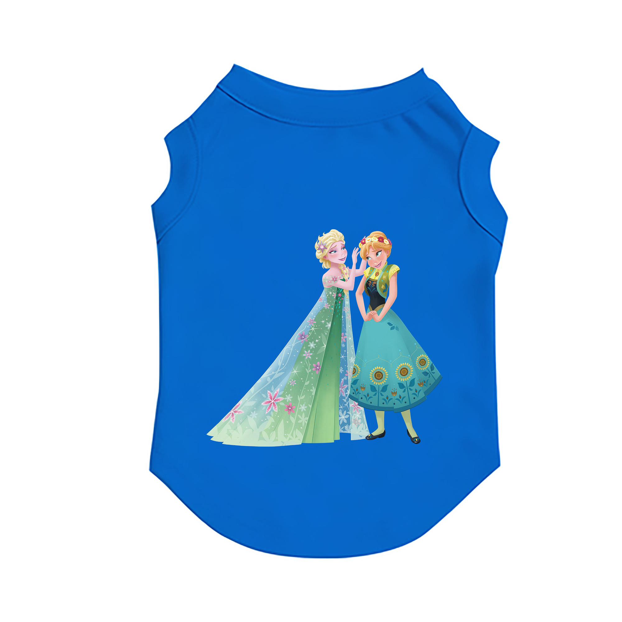 （画像用） アナと雪の女王 アンナ エルサ Frozen Anna Elsa ペット用ベスト