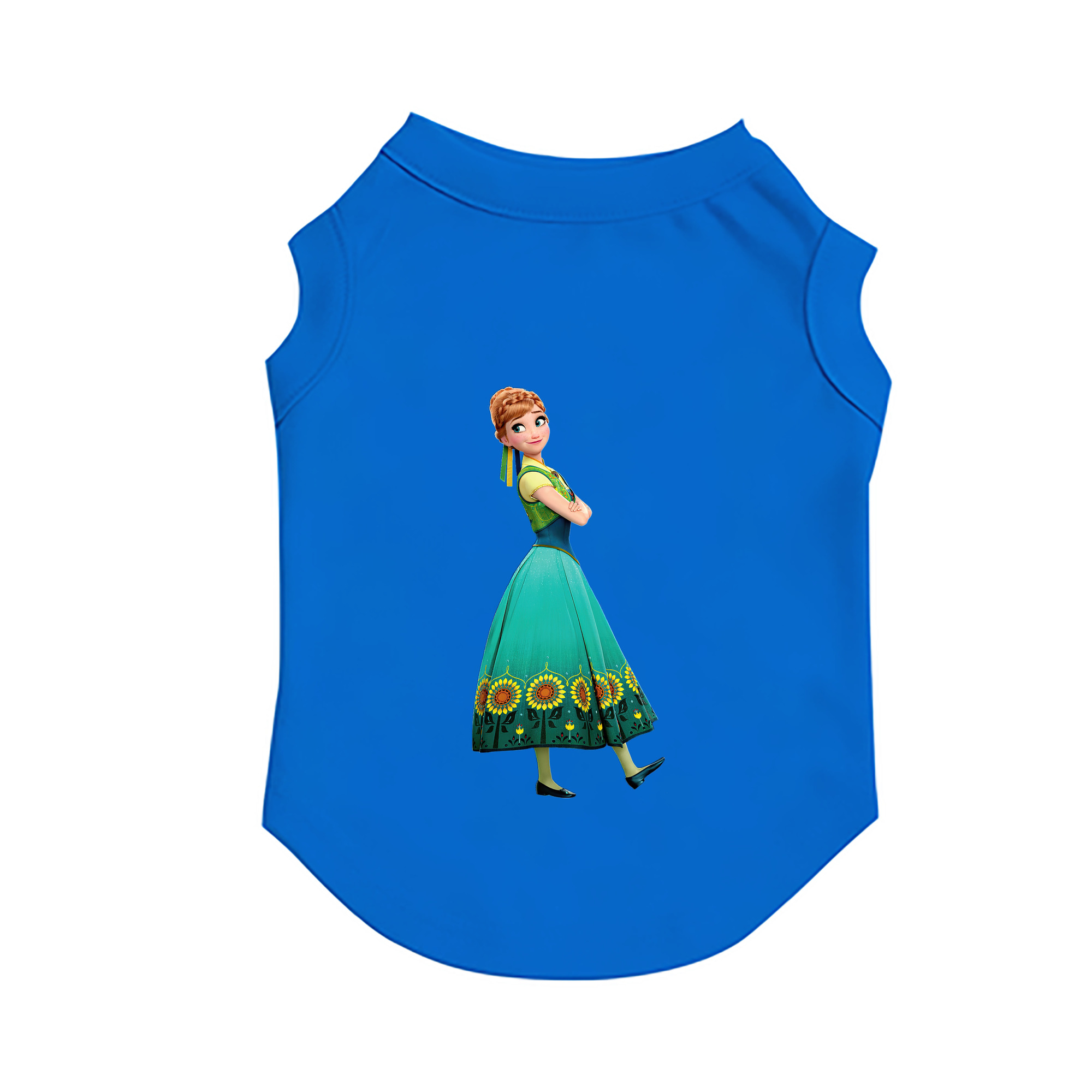 （画像用） アナと雪の女王 アンナ エルサ Frozen Anna Elsa ペット用ベスト