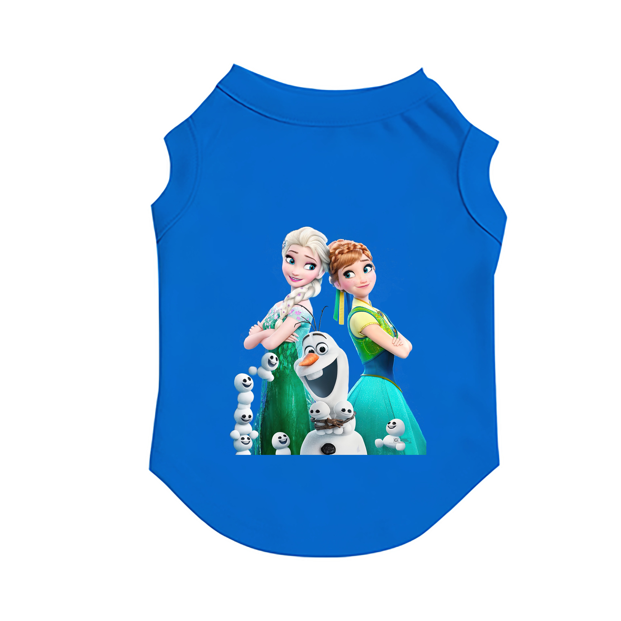（画像用） アナと雪の女王 アンナ エルサ Frozen Anna Elsa ペット用ベスト