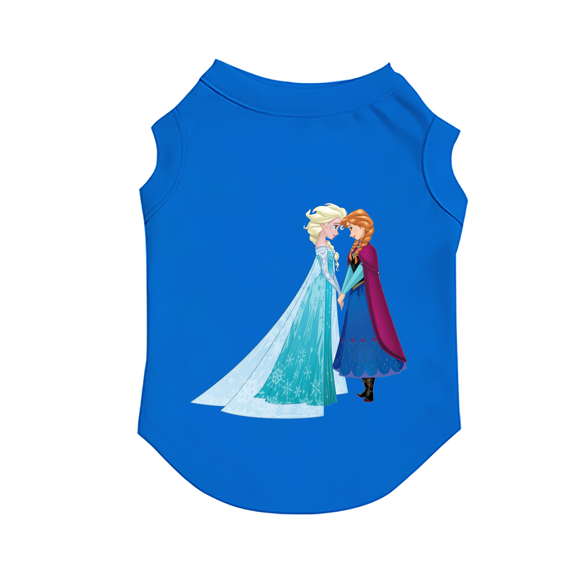 （画像用） アナと雪の女王 アンナ エルサ Frozen Anna Elsa ペット用ベスト
