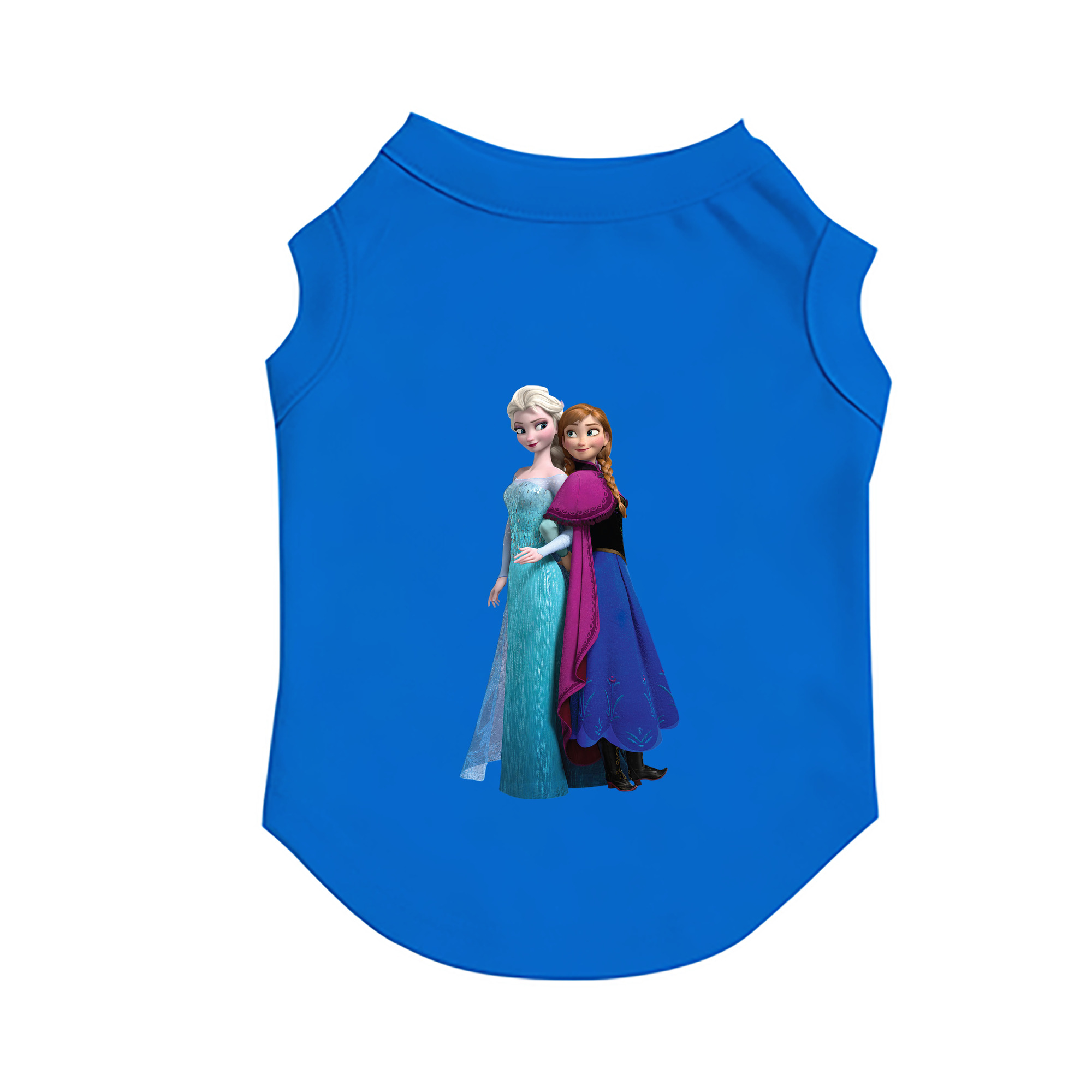 （画像用） アナと雪の女王 アンナ エルサ Frozen Anna Elsa ペット用ベスト