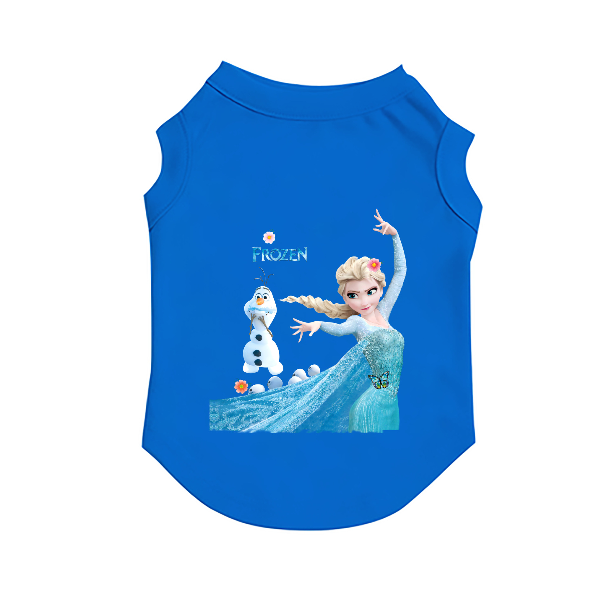 （画像用） アナと雪の女王 アンナ エルサ Frozen Anna Elsa ペット用ベスト