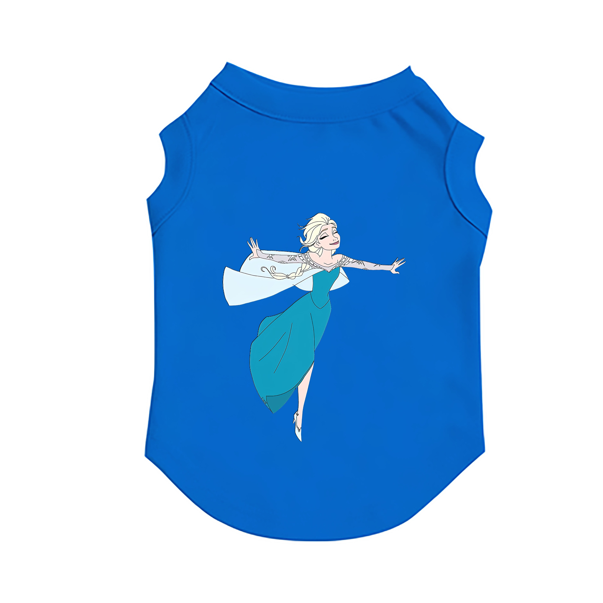 （画像用） アナと雪の女王 アンナ エルサ Frozen Anna Elsa ペット用ベスト