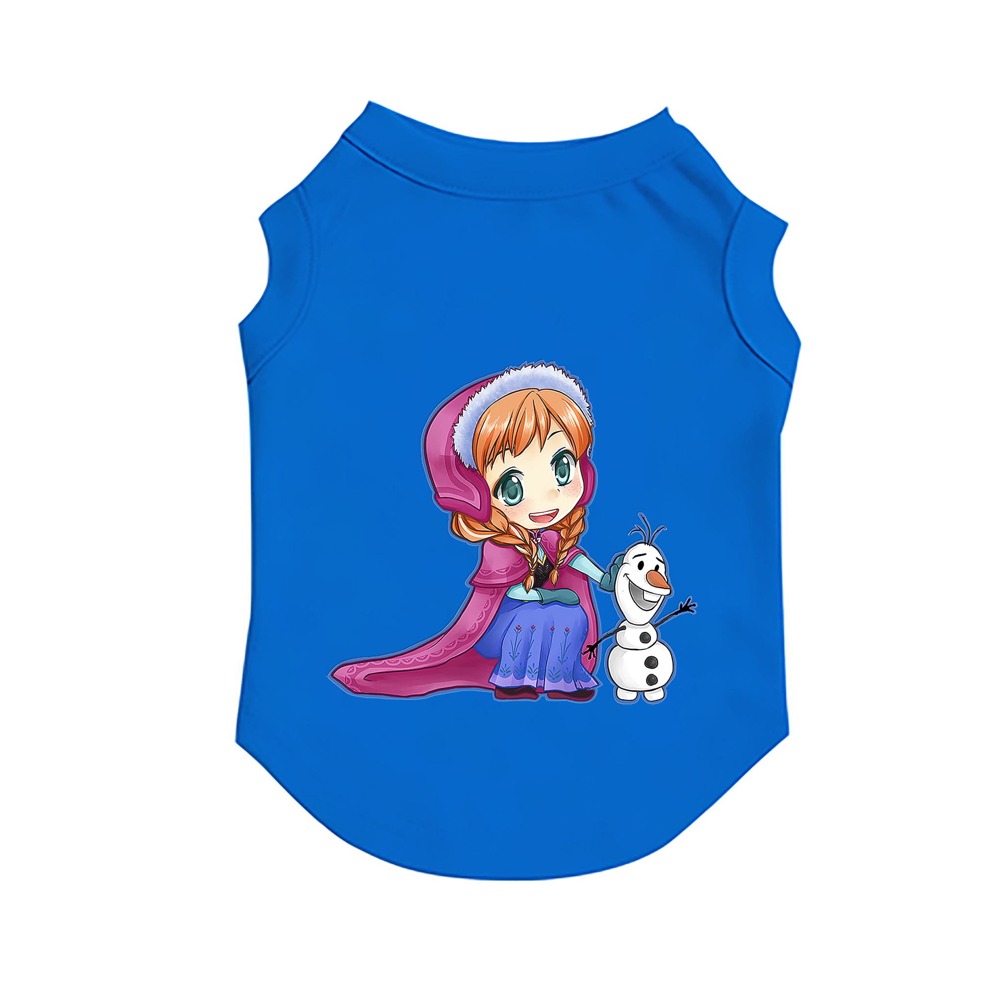 （画像用） アナと雪の女王 アンナ エルサ Frozen Anna Elsa ペット用ベスト