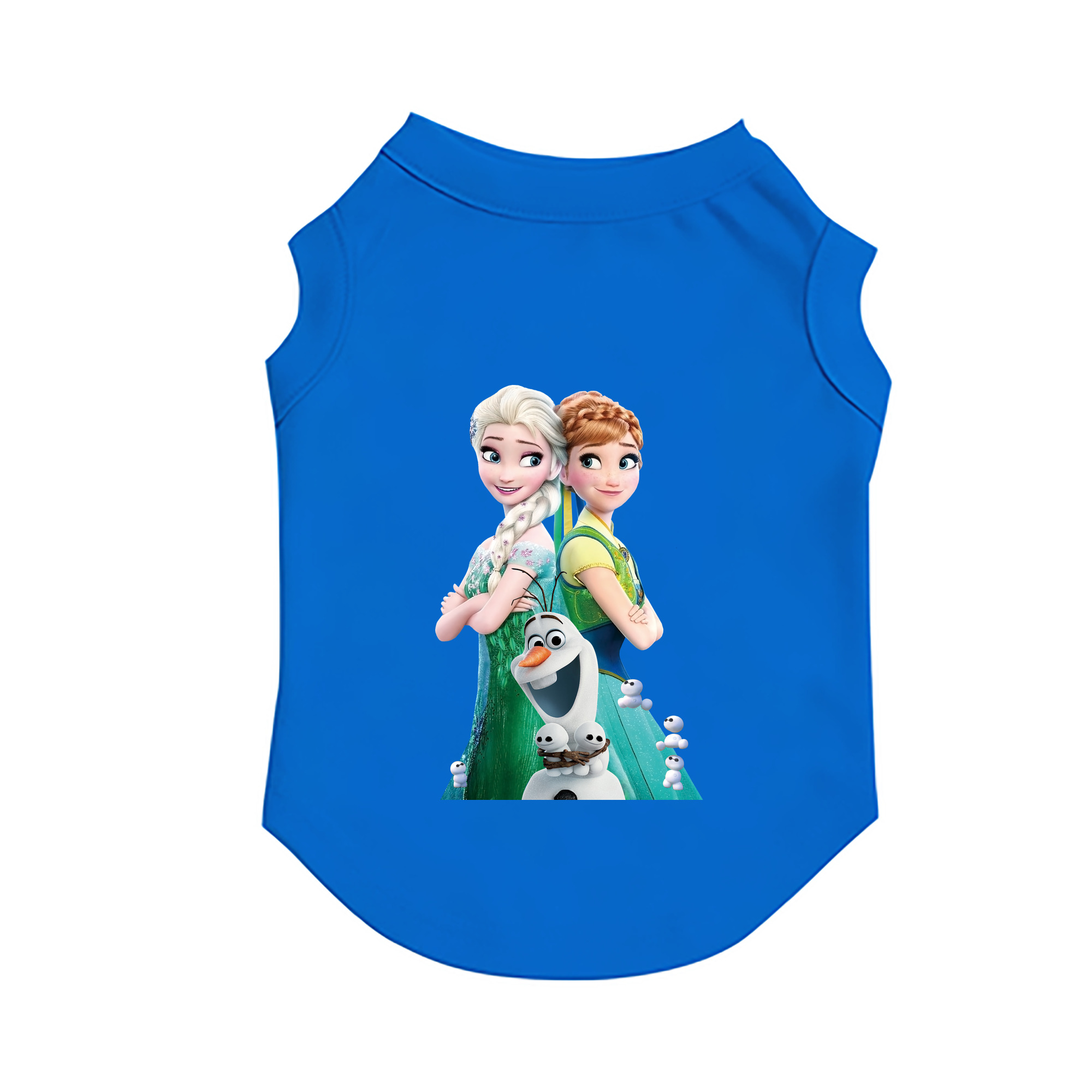 （画像用） アナと雪の女王 アンナ エルサ Frozen Anna Elsa ペット用ベスト