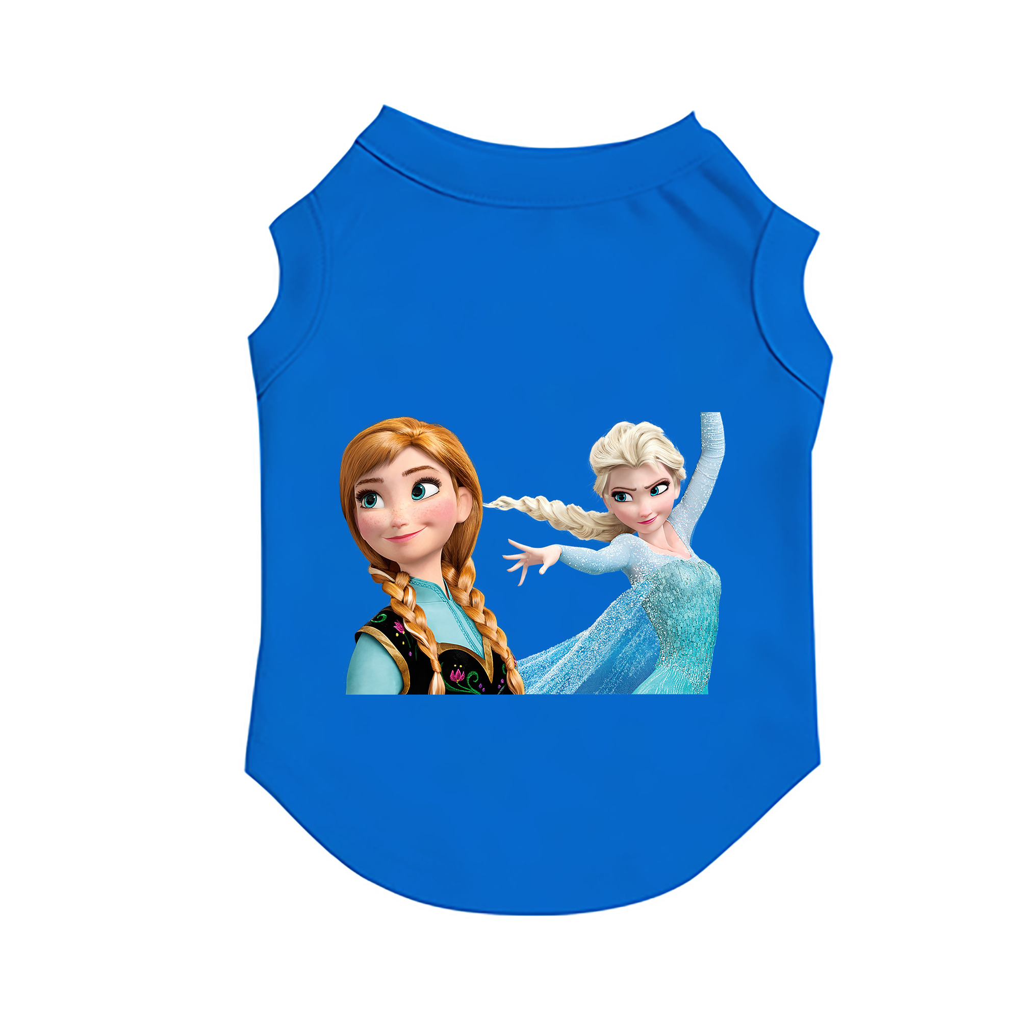 （画像用） アナと雪の女王 アンナ エルサ Frozen Anna Elsa ペット用ベスト