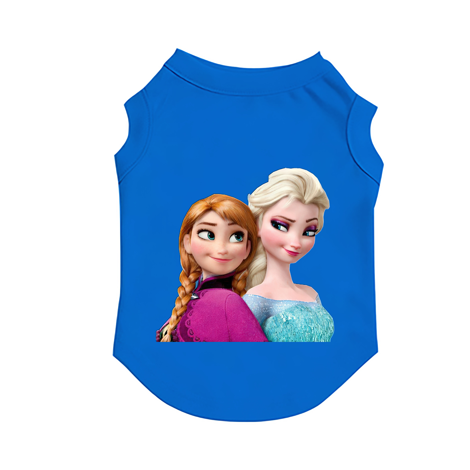 （画像用） アナと雪の女王 アンナ エルサ Frozen Anna Elsa ペット用ベスト