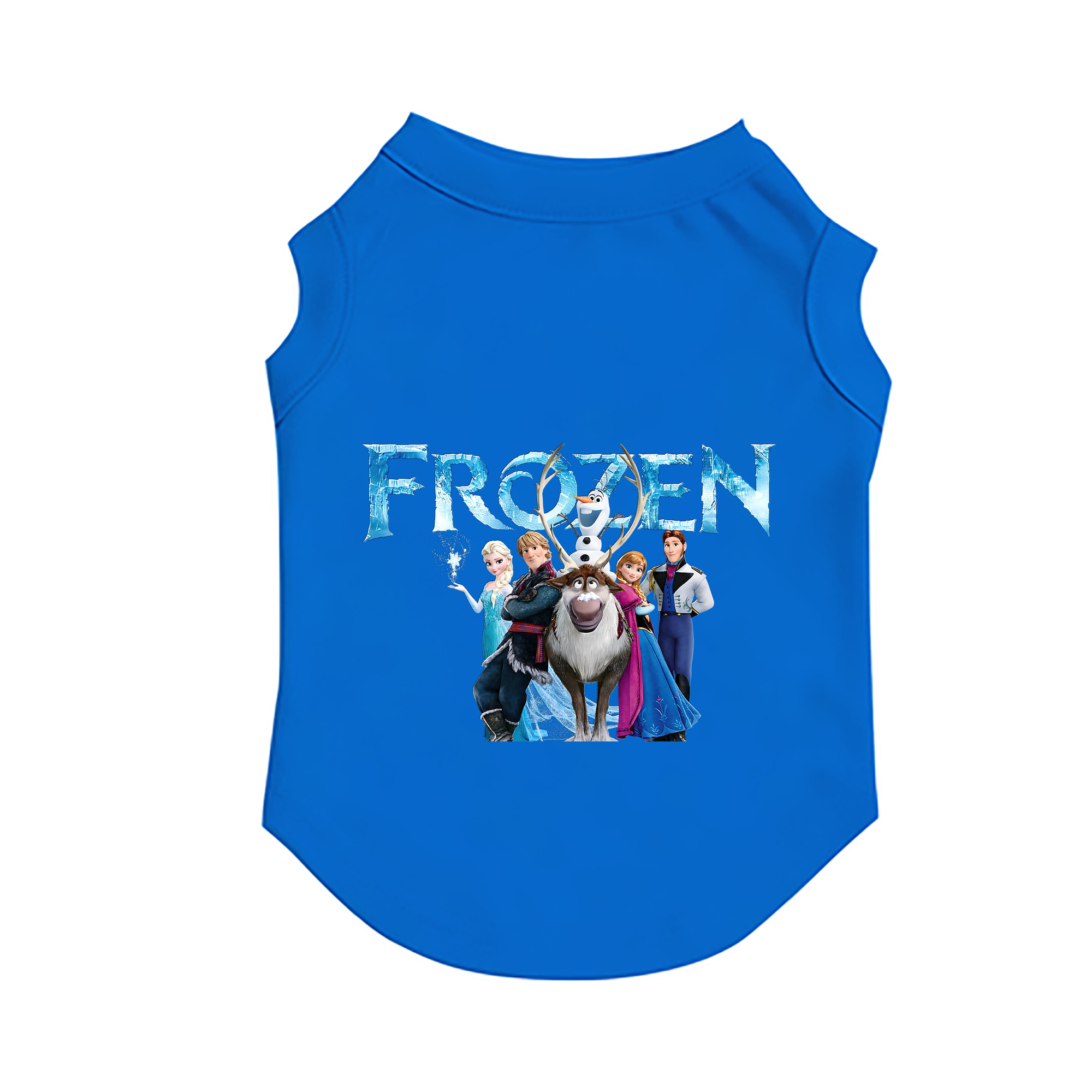 （画像用） アナと雪の女王 アンナ エルサ Frozen Anna Elsa ペット用ベスト