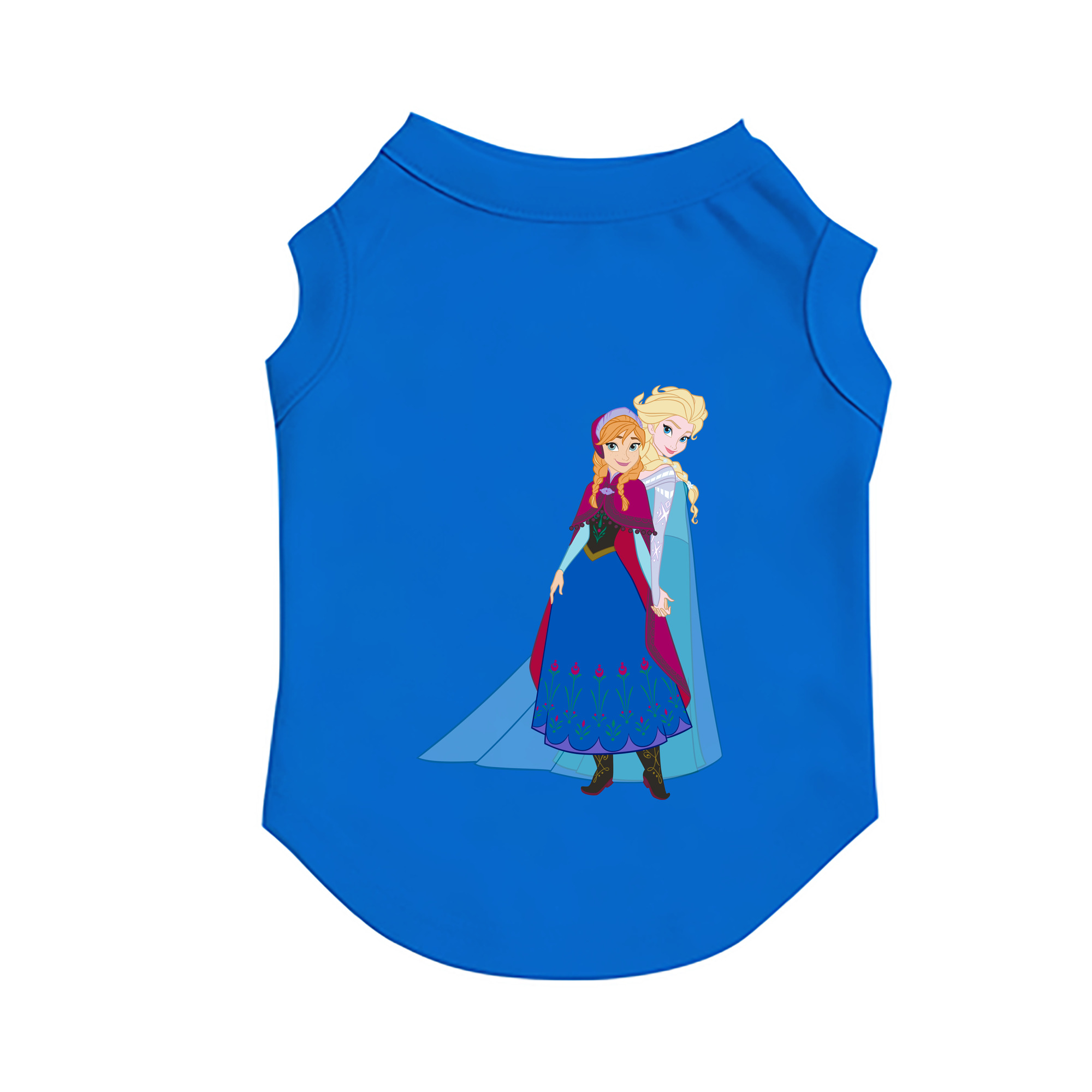 （画像用） アナと雪の女王 アンナ エルサ Frozen Anna Elsa ペット用ベスト