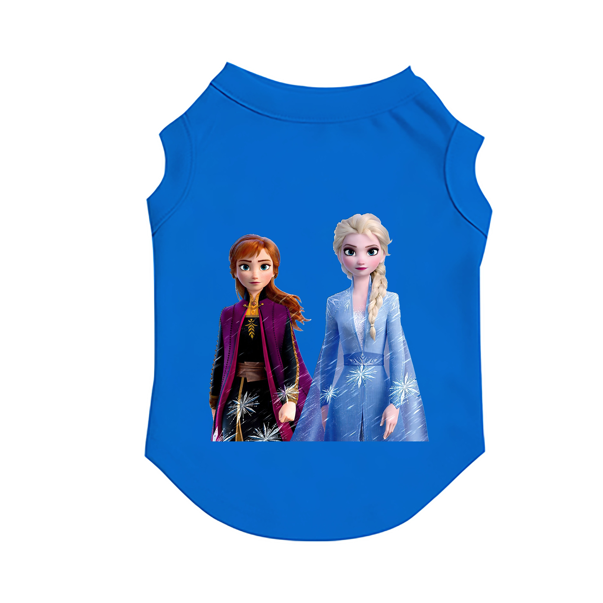 （画像用） アナと雪の女王 アンナ エルサ Frozen Anna Elsa ペット用ベスト