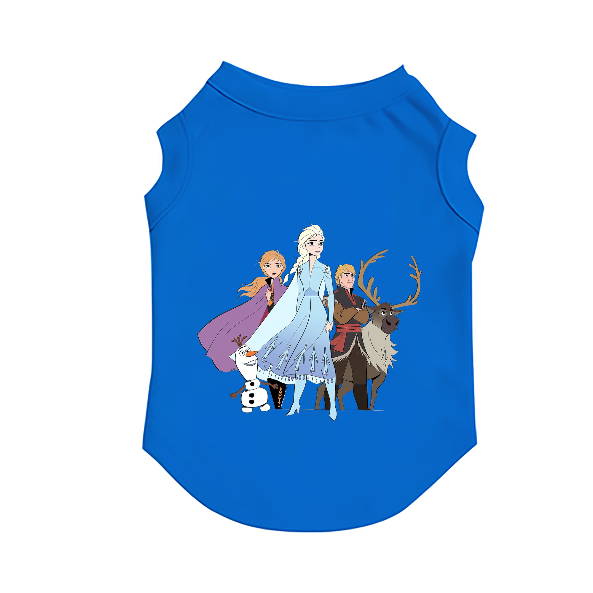 （画像用） アナと雪の女王 アンナ エルサ Frozen Anna Elsa ペット用ベスト