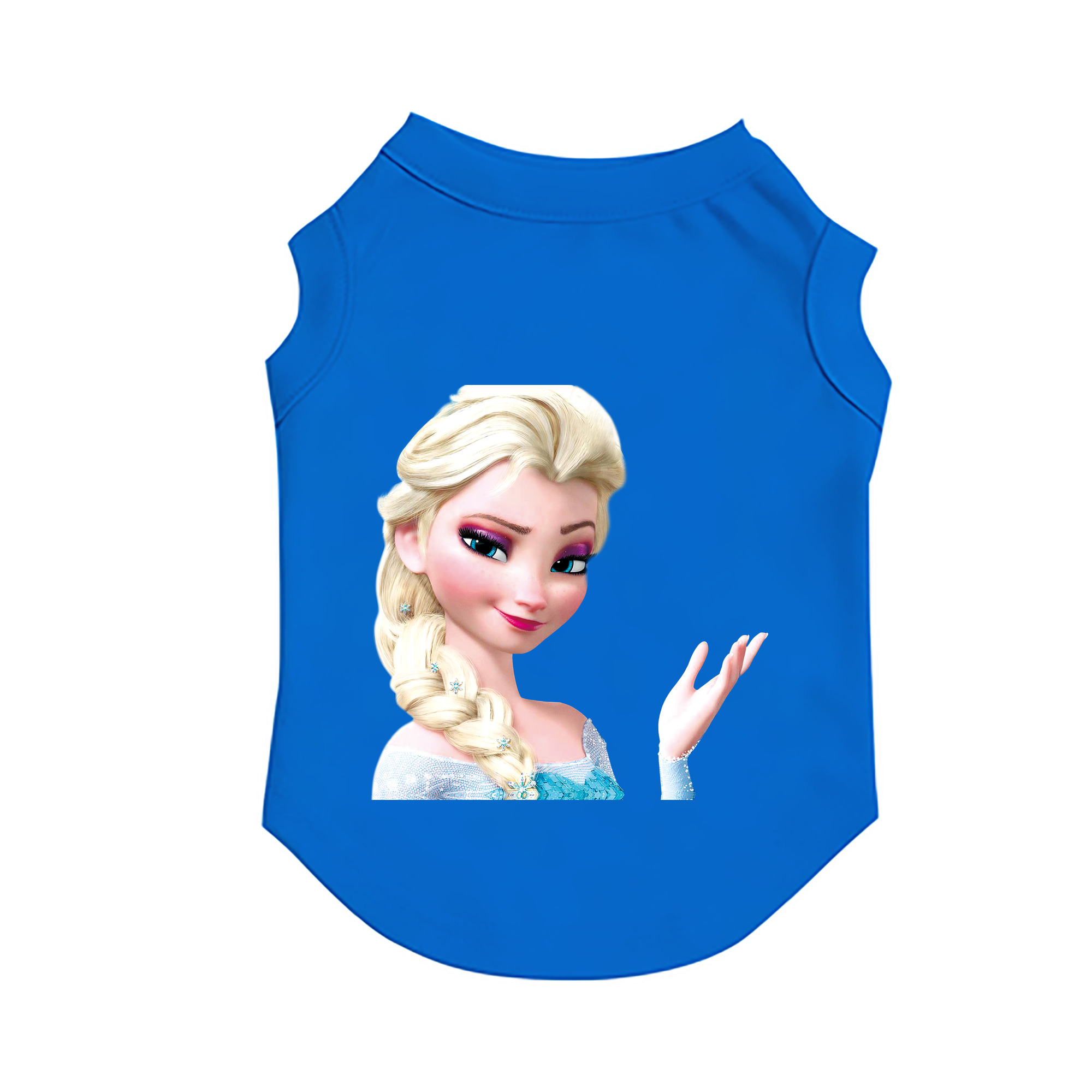 （画像用） アナと雪の女王 アンナ エルサ Frozen Anna Elsa ペット用ベスト