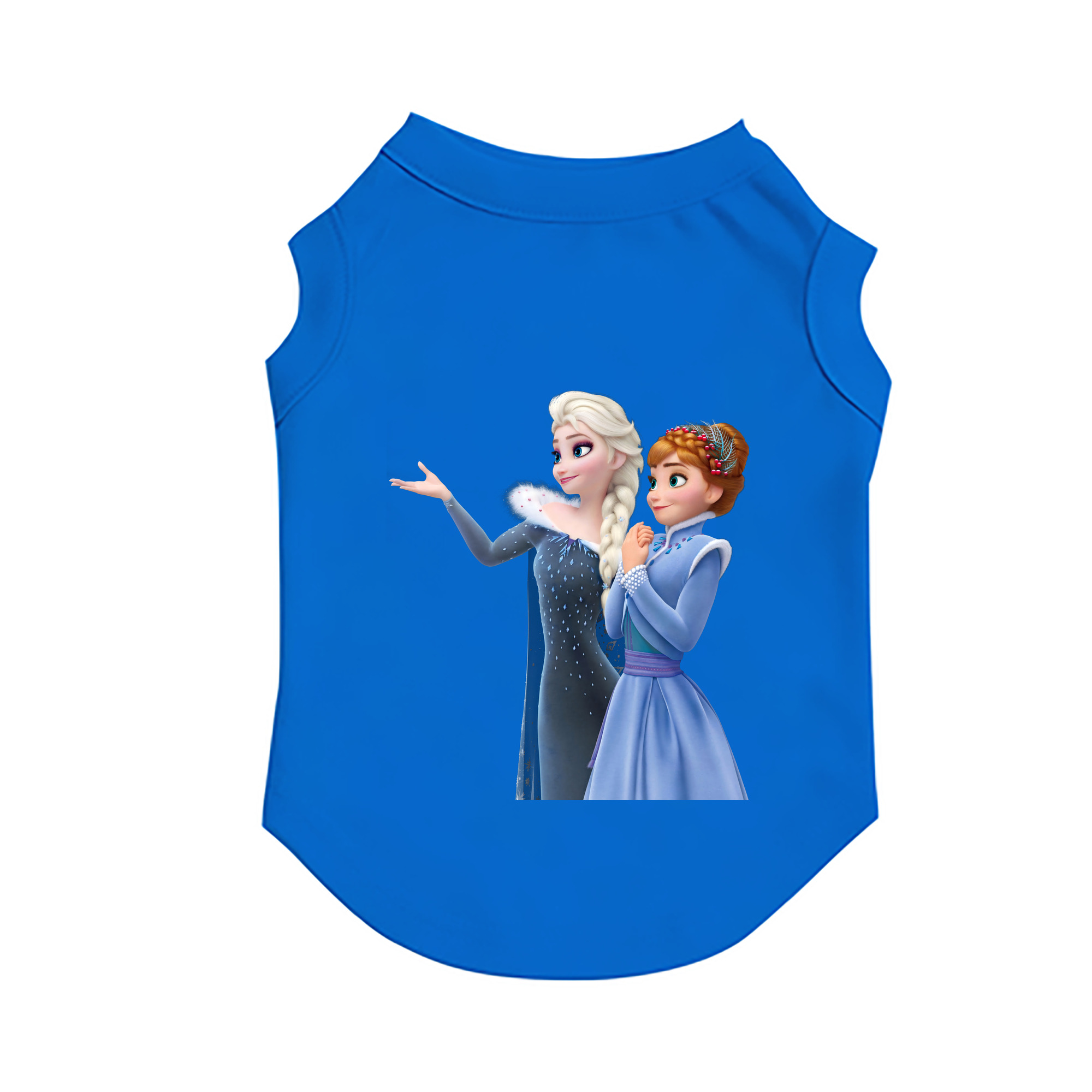 （画像用） アナと雪の女王 アンナ エルサ Frozen Anna Elsa ペット用ベスト