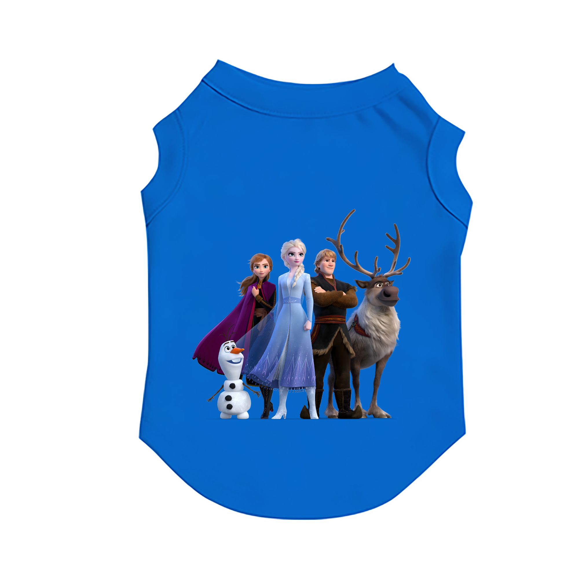 （画像用） アナと雪の女王 アンナ エルサ Frozen Anna Elsa ペット用ベスト