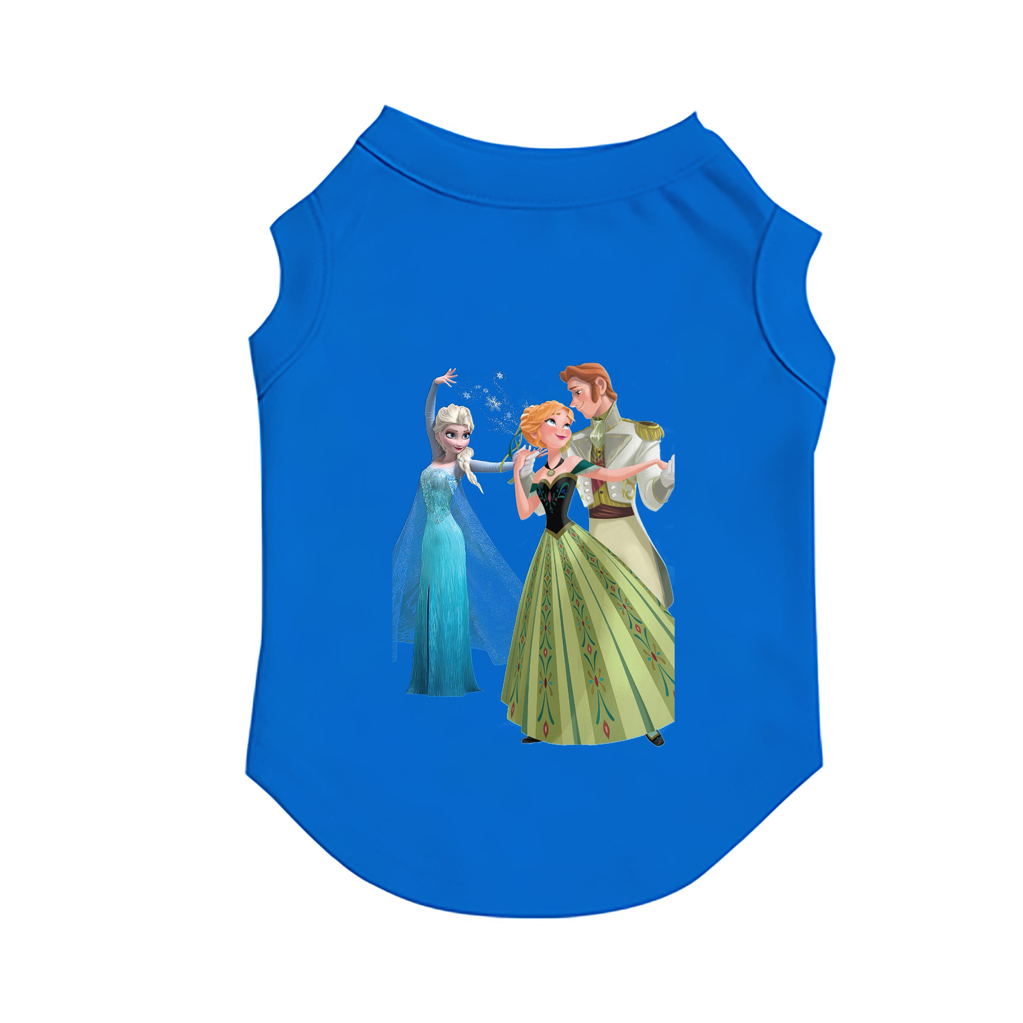 （画像用） アナと雪の女王 アンナ エルサ Frozen Anna Elsa ペット用ベスト