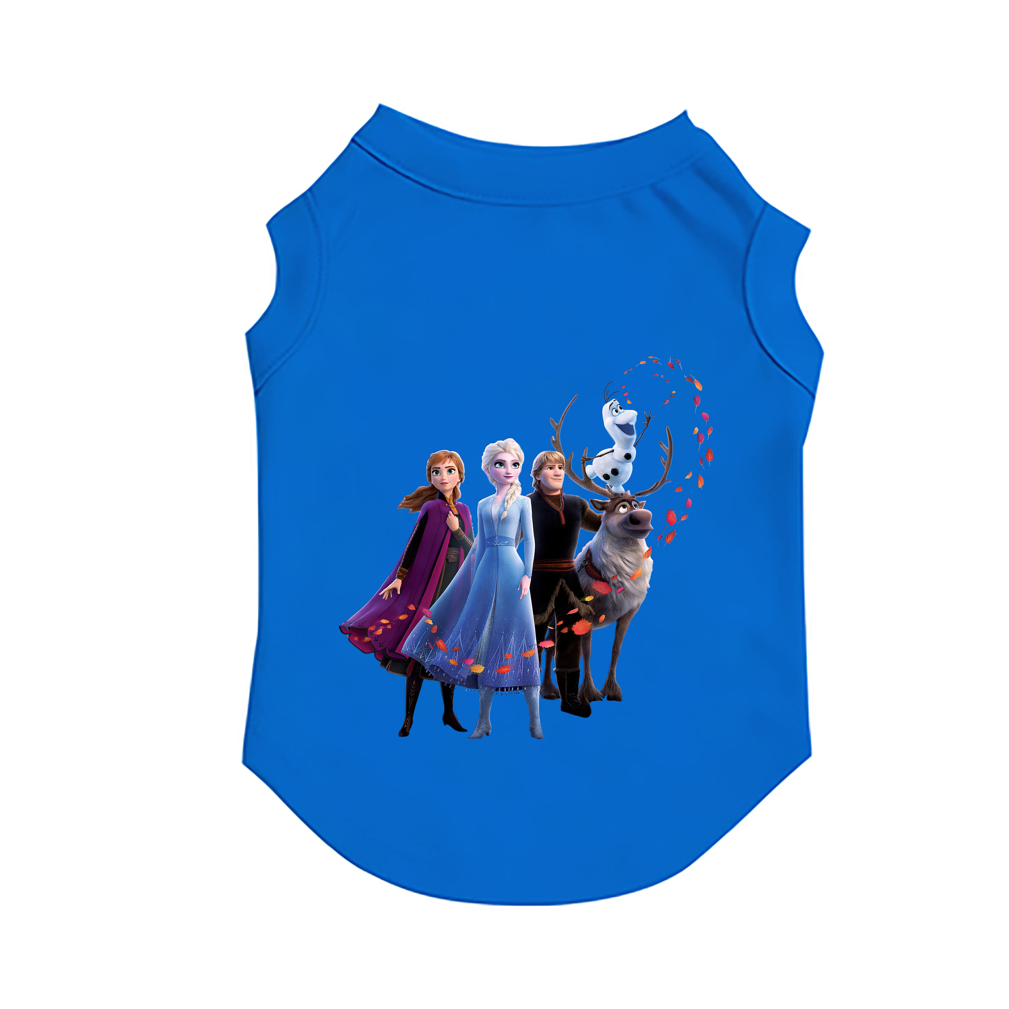 （画像用） アナと雪の女王 アンナ エルサ Frozen Anna Elsa ペット用ベスト