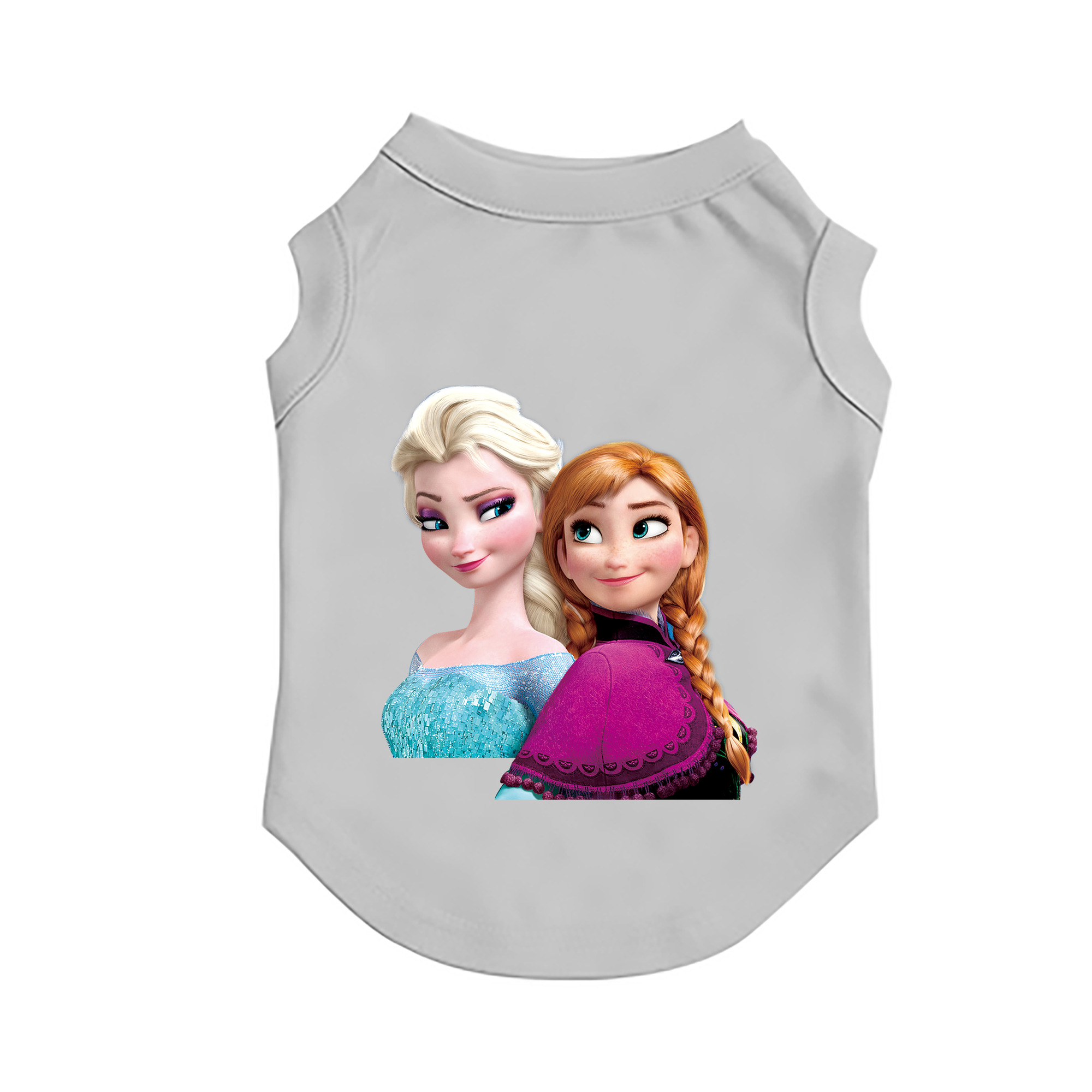 （画像用） アナと雪の女王 アンナ エルサ Frozen Anna Elsa ペット用ベスト