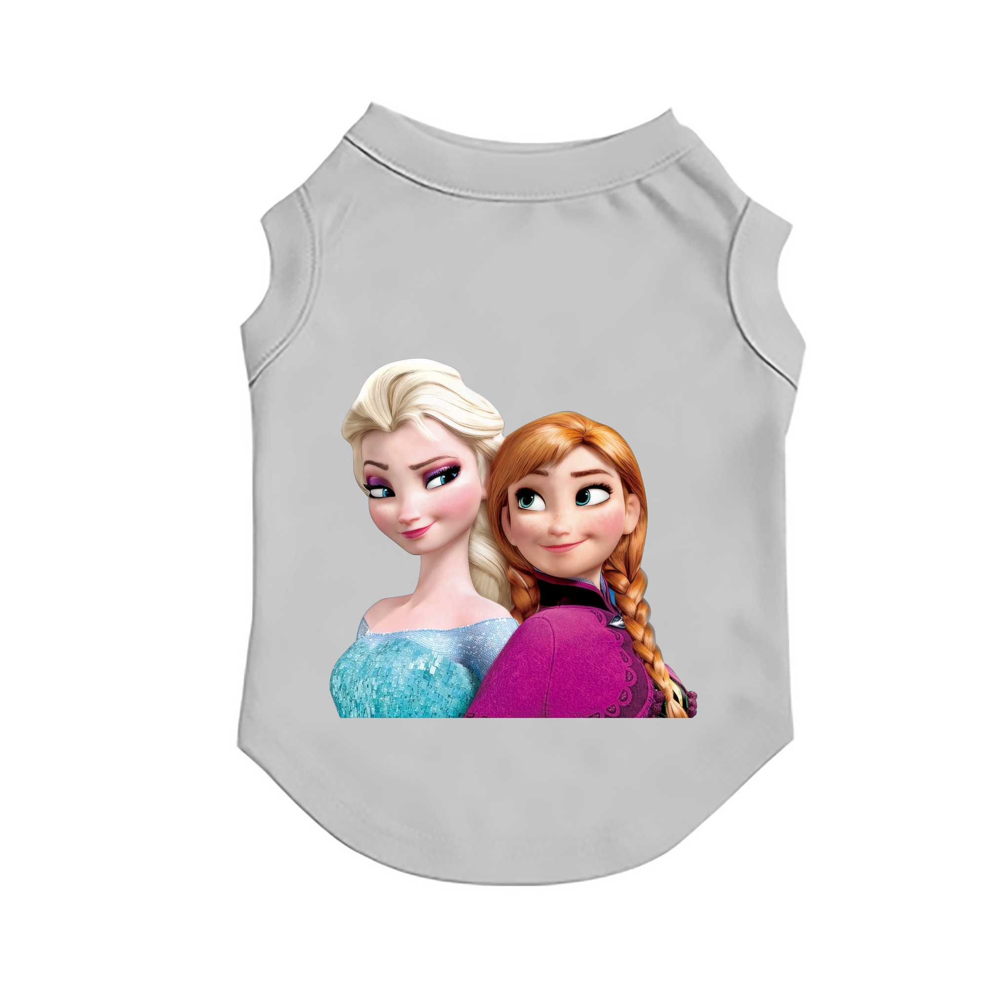 （画像用） アナと雪の女王 アンナ エルサ Frozen Anna Elsa ペット用ベスト