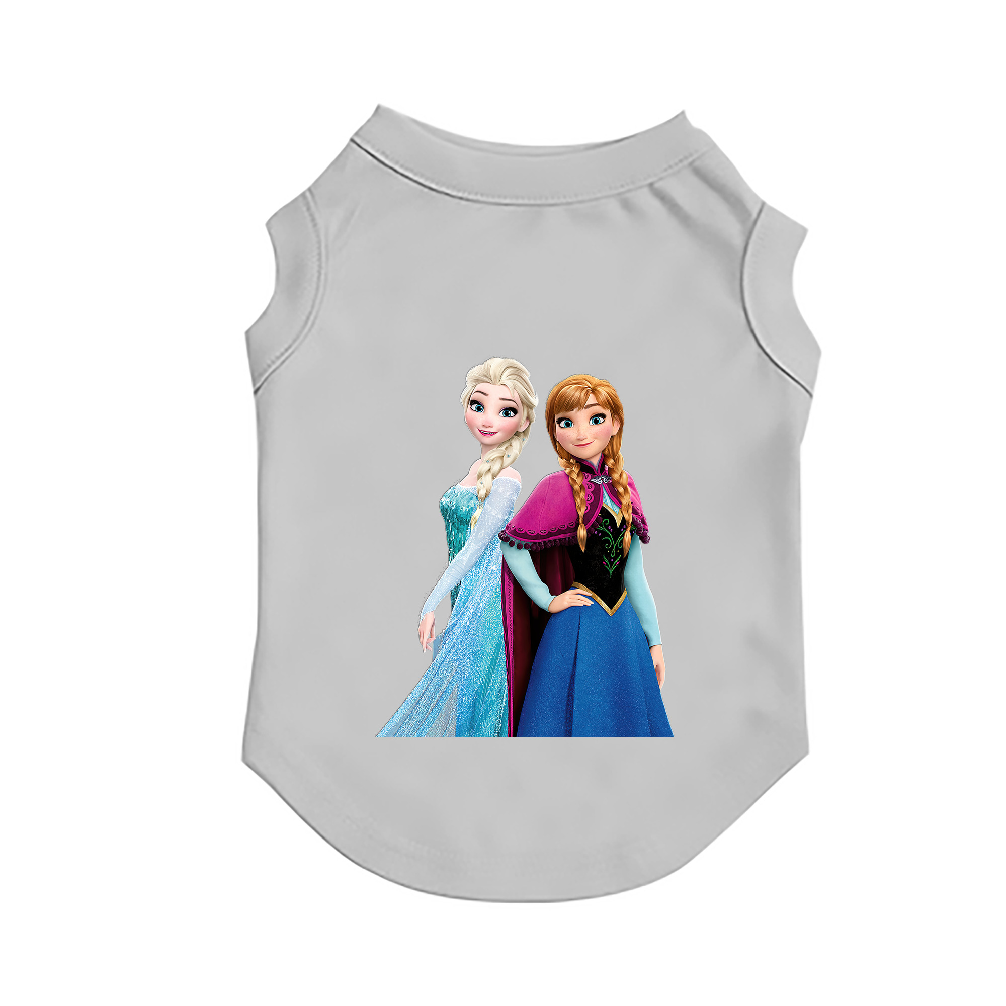 （画像用） アナと雪の女王 アンナ エルサ Frozen Anna Elsa ペット用ベスト