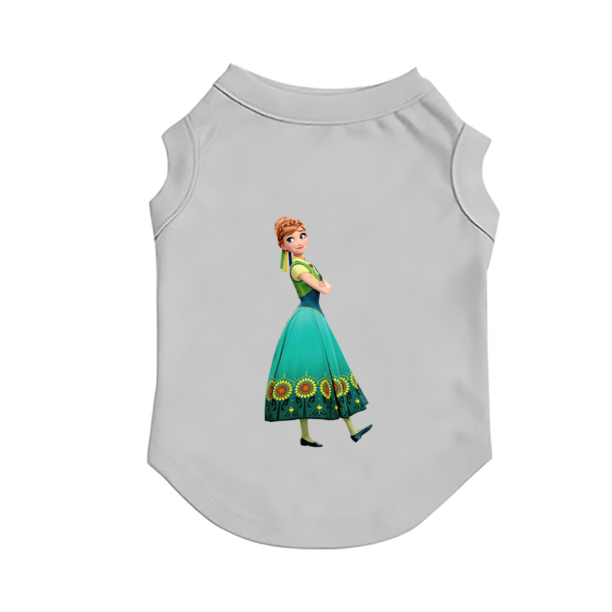 （画像用） アナと雪の女王 アンナ エルサ Frozen Anna Elsa ペット用ベスト