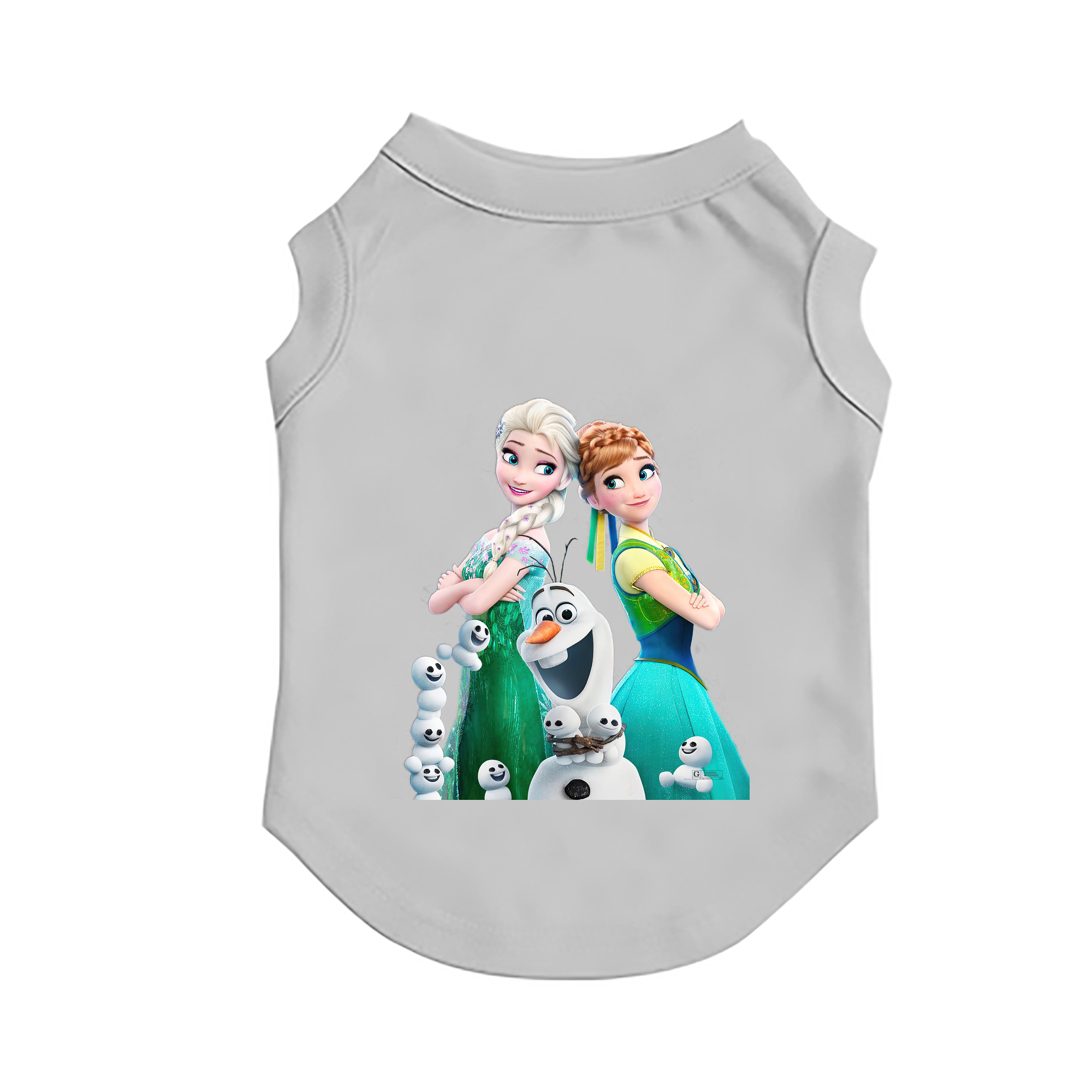 （画像用） アナと雪の女王 アンナ エルサ Frozen Anna Elsa ペット用ベスト