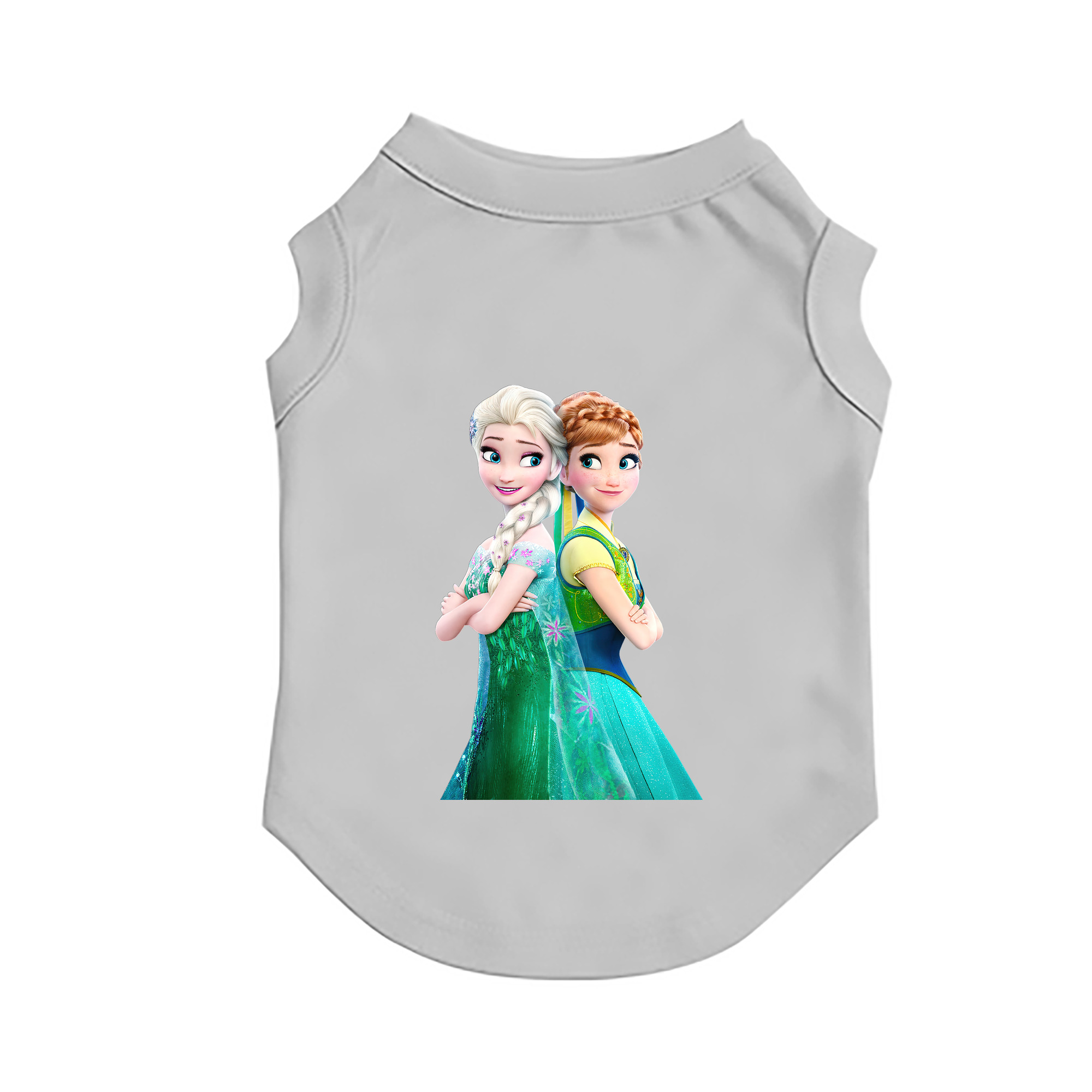 （画像用） アナと雪の女王 アンナ エルサ Frozen Anna Elsa ペット用ベスト