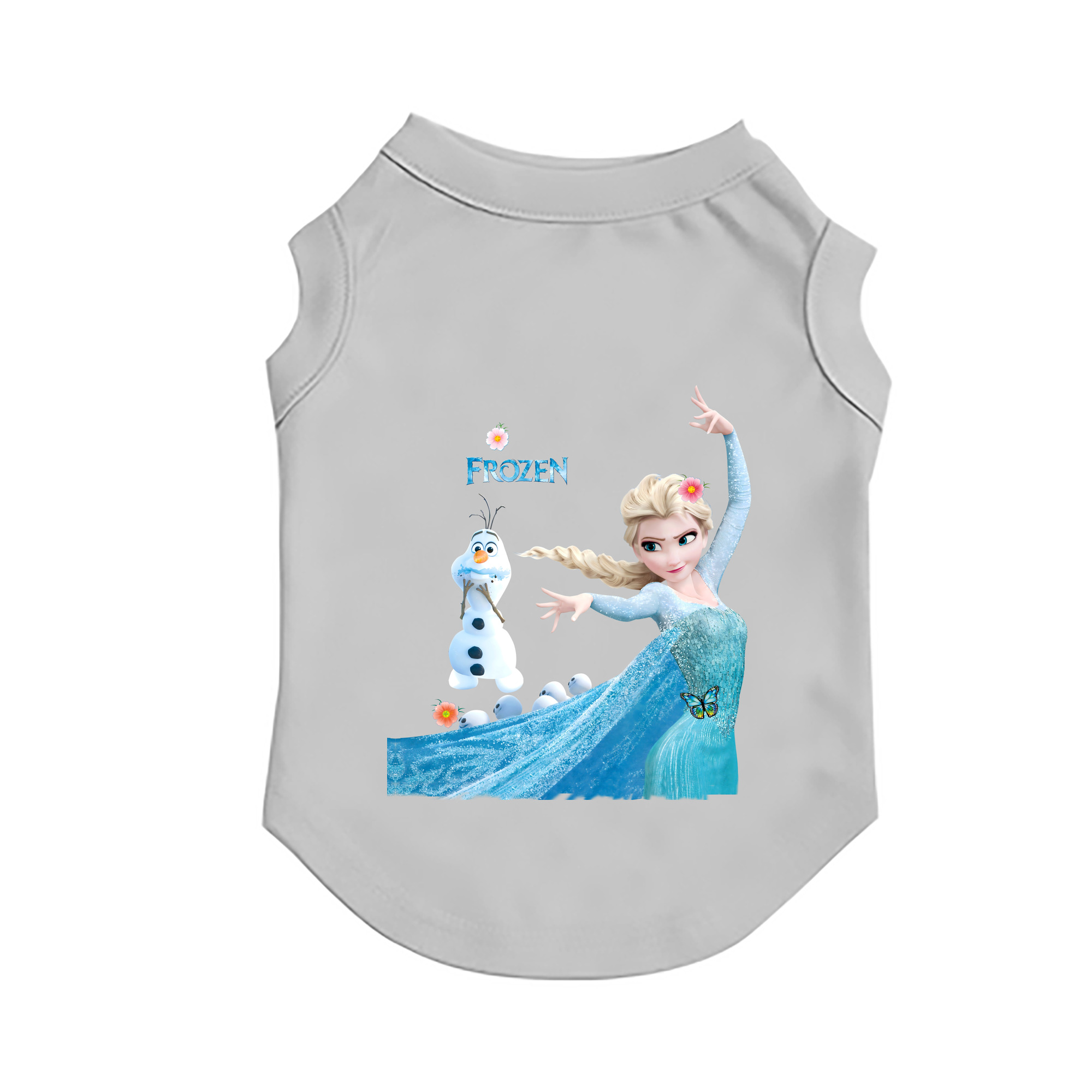 （画像用） アナと雪の女王 アンナ エルサ Frozen Anna Elsa ペット用ベスト
