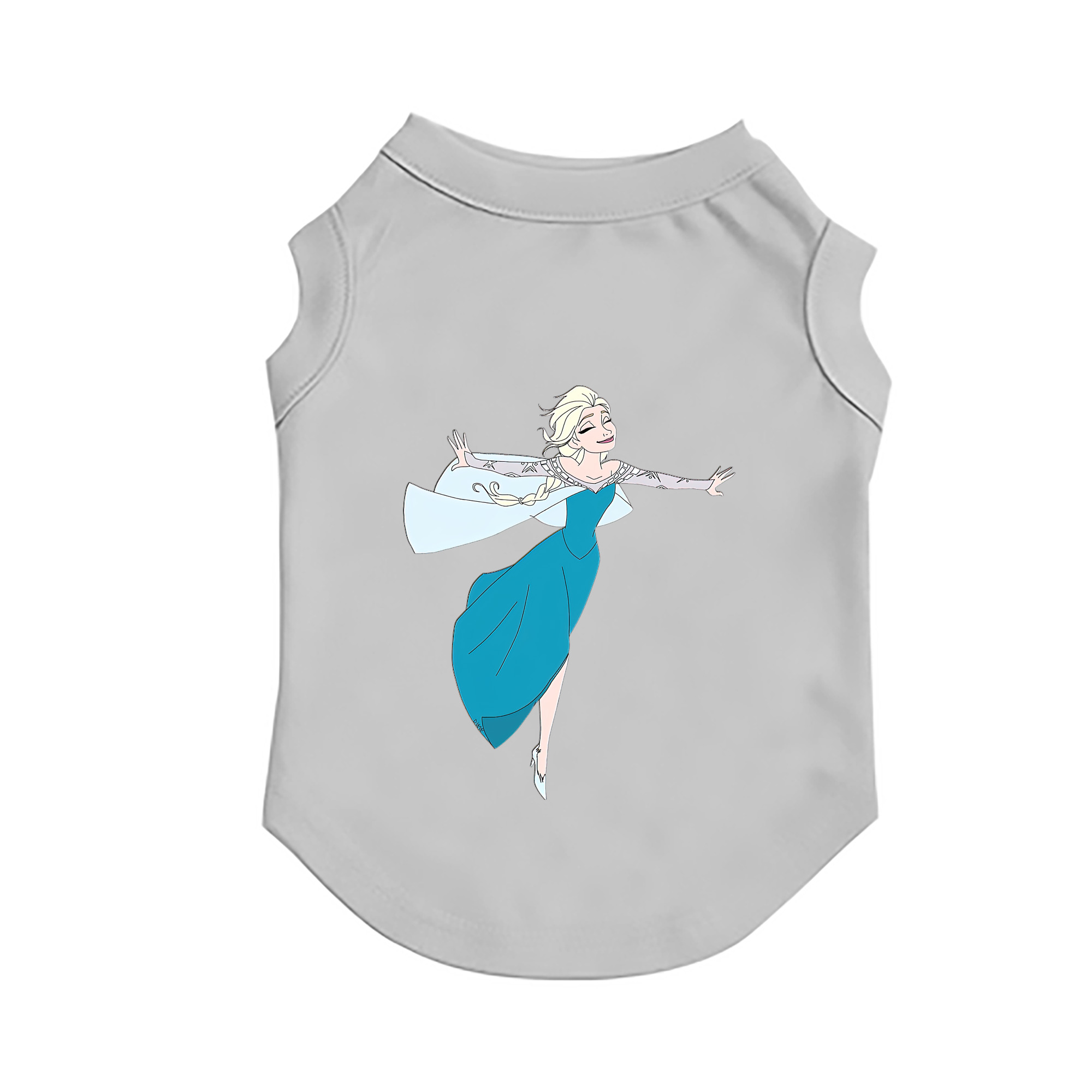 （画像用） アナと雪の女王 アンナ エルサ Frozen Anna Elsa ペット用ベスト