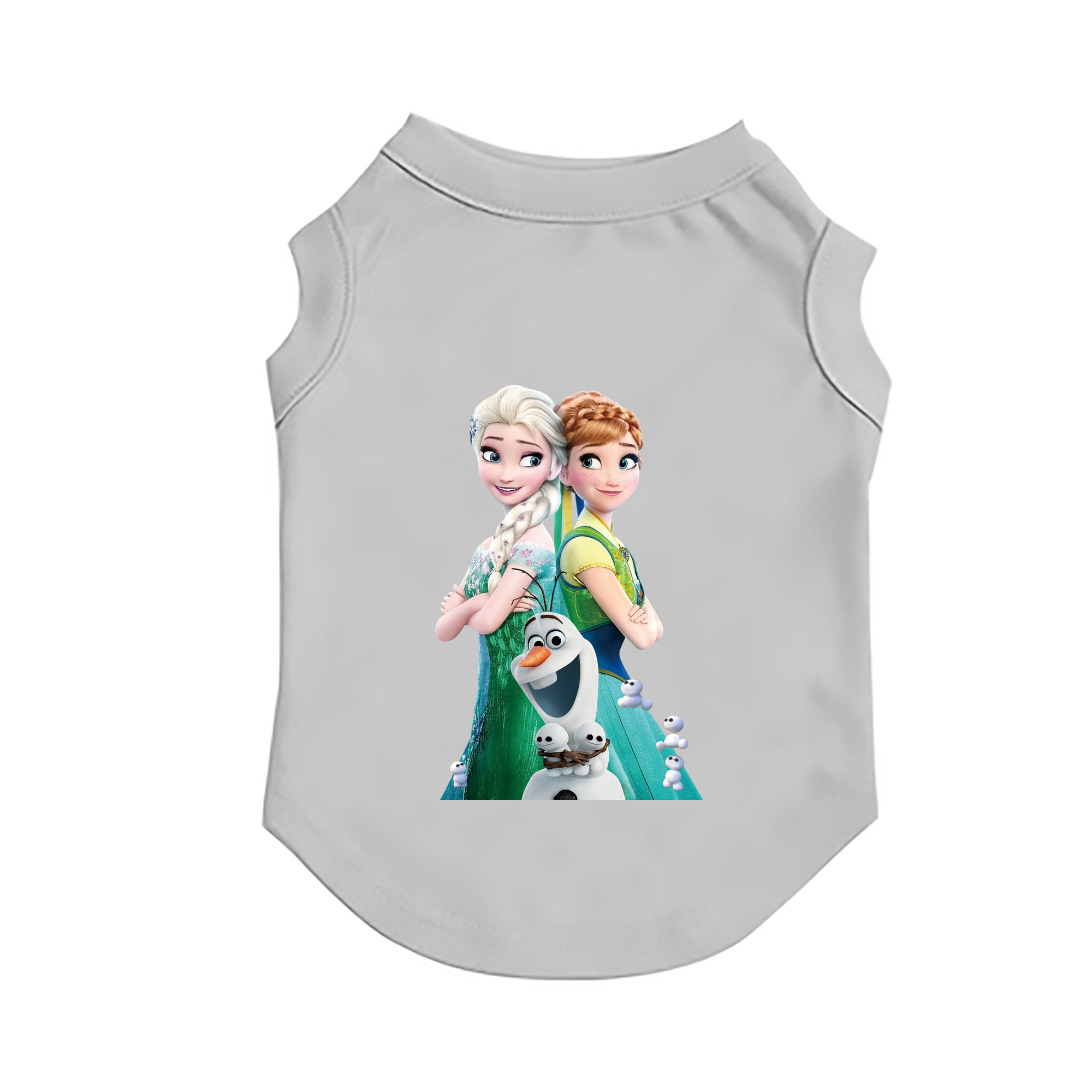 （画像用） アナと雪の女王 アンナ エルサ Frozen Anna Elsa ペット用ベスト