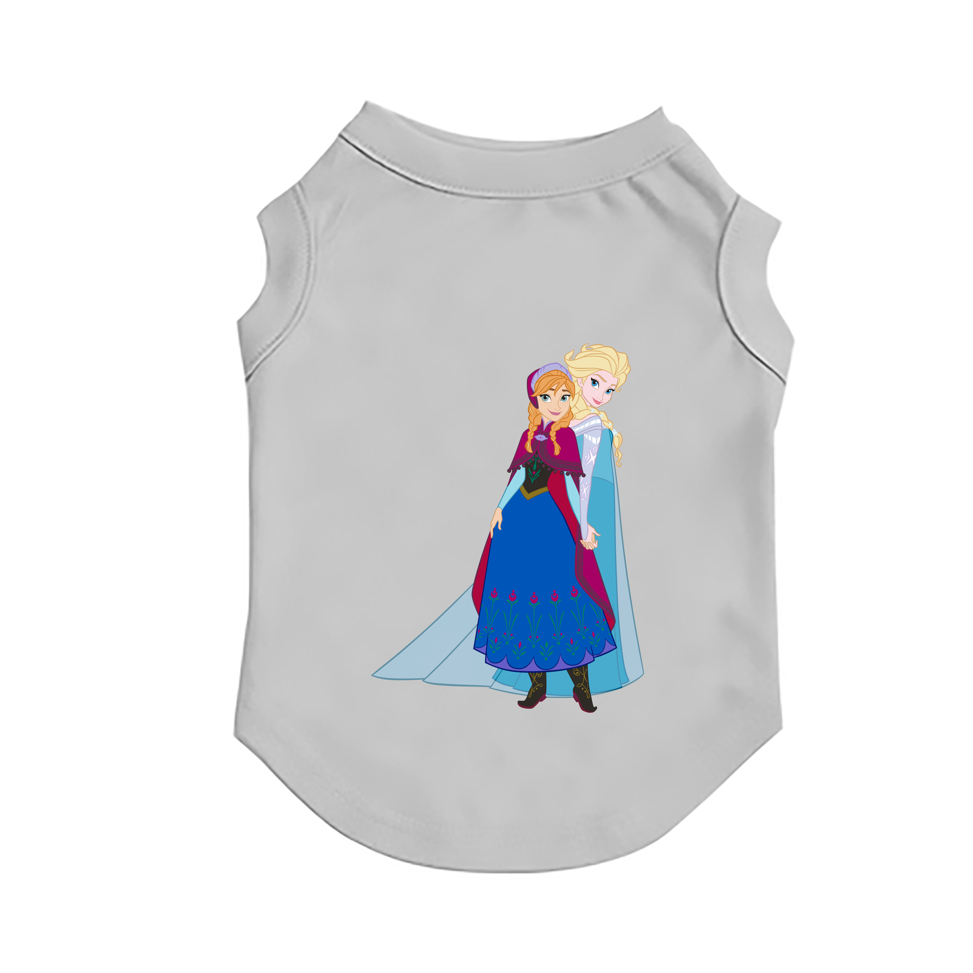 （画像用） アナと雪の女王 アンナ エルサ Frozen Anna Elsa ペット用ベスト
