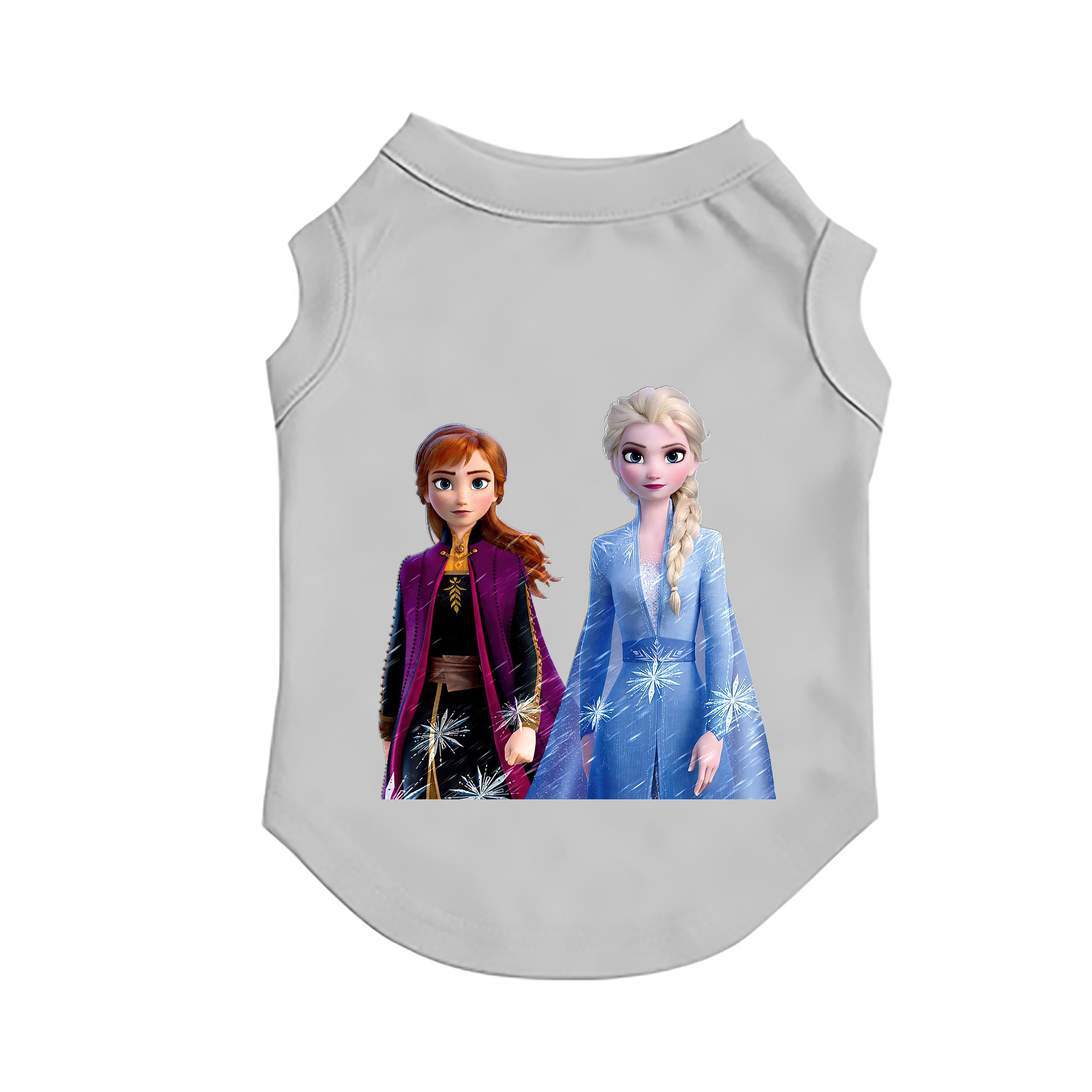 （画像用） アナと雪の女王 アンナ エルサ Frozen Anna Elsa ペット用ベスト
