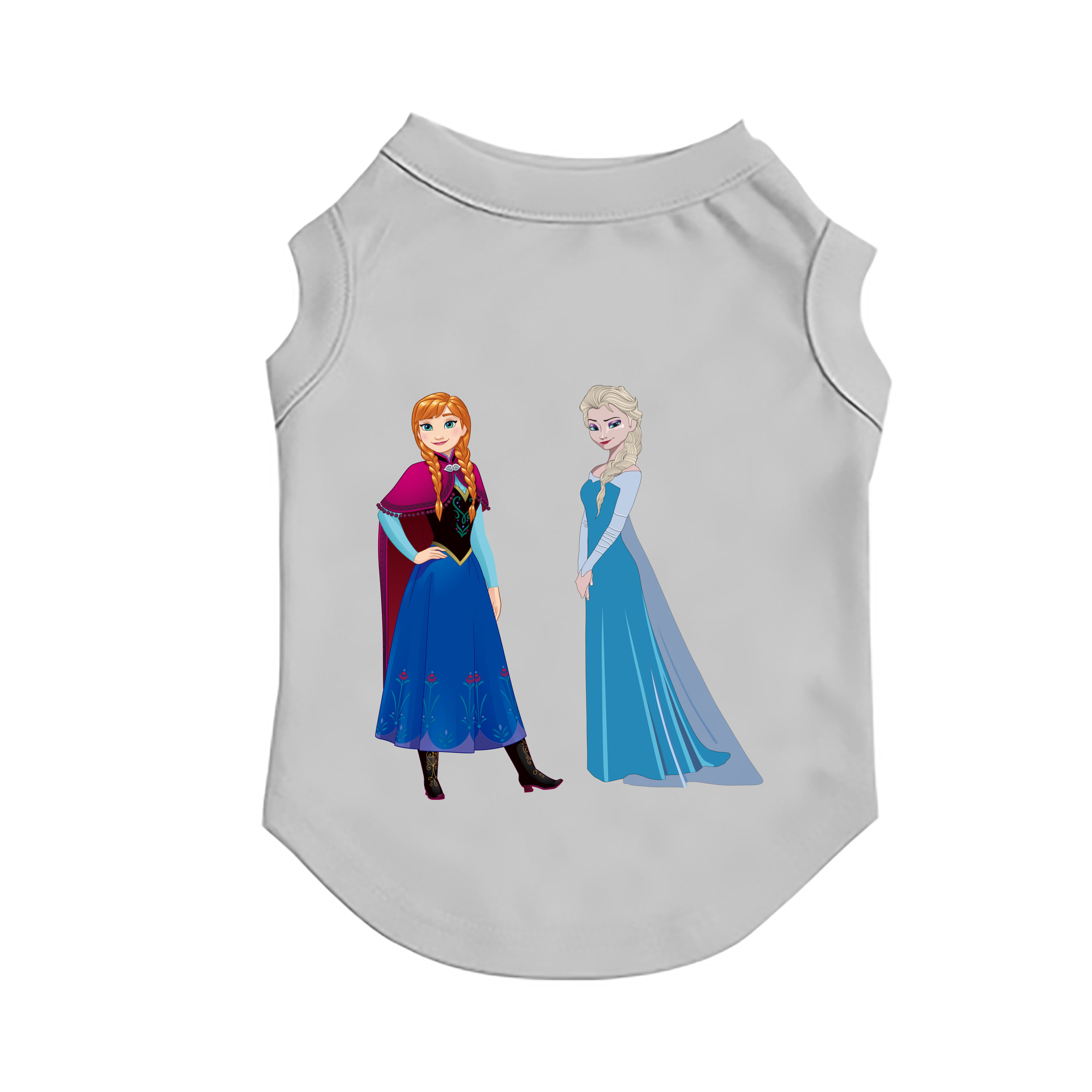 （画像用） アナと雪の女王 アンナ エルサ Frozen Anna Elsa ペット用ベスト