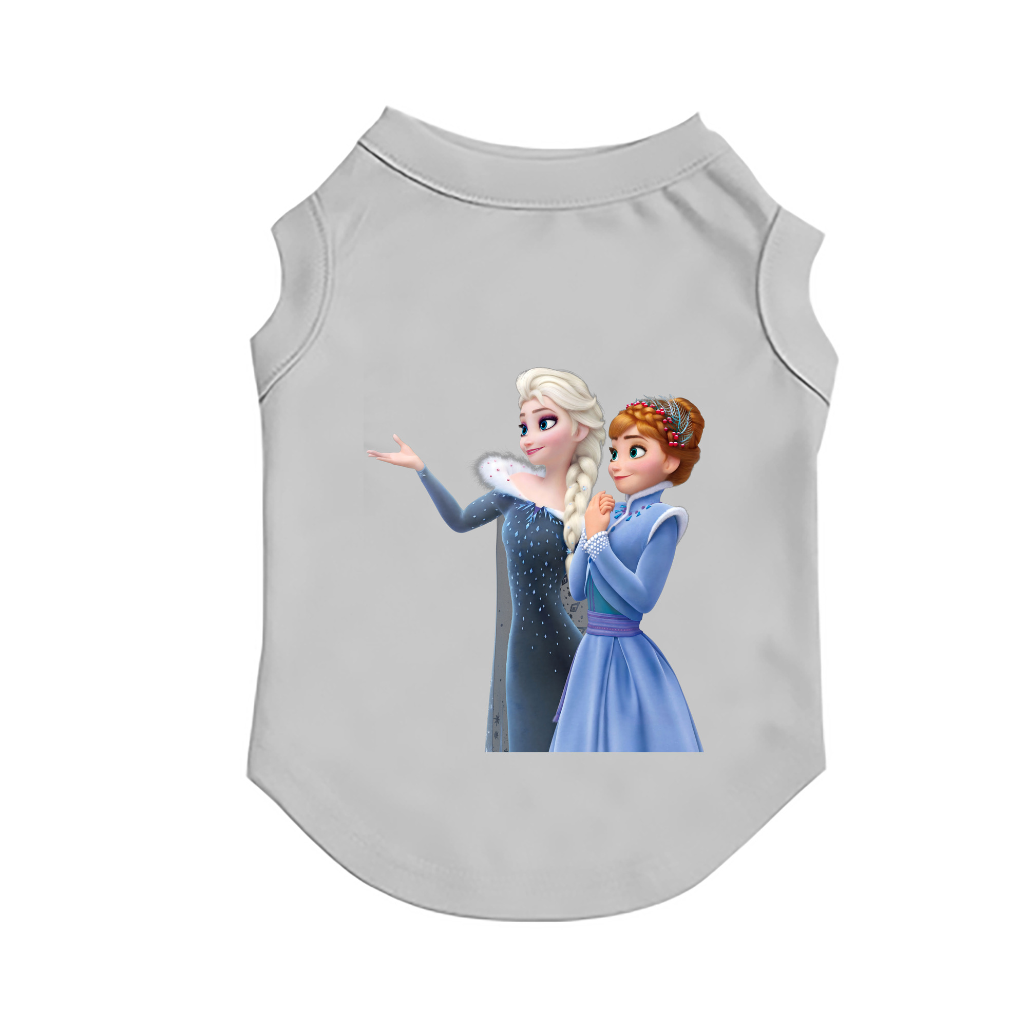（画像用） アナと雪の女王 アンナ エルサ Frozen Anna Elsa ペット用ベスト