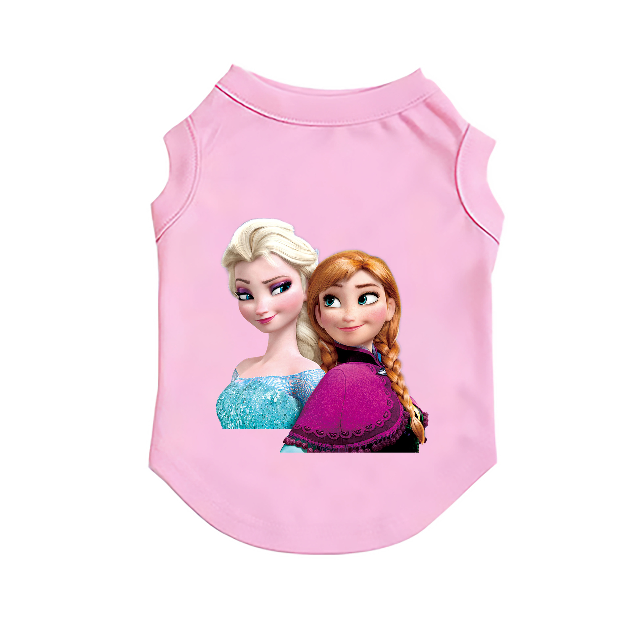 （画像用） アナと雪の女王 アンナ エルサ Frozen Anna Elsa ペット用ベスト