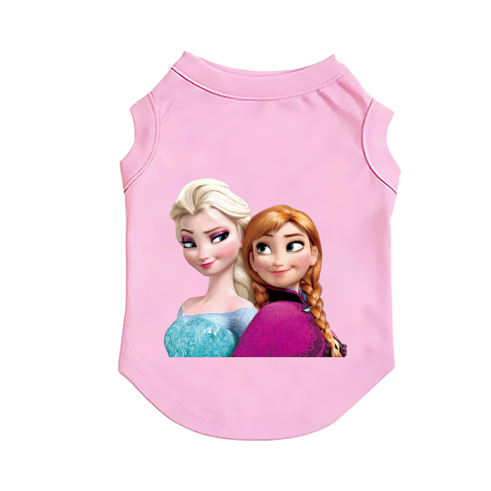 （画像用） アナと雪の女王 アンナ エルサ Frozen Anna Elsa ペット用ベスト