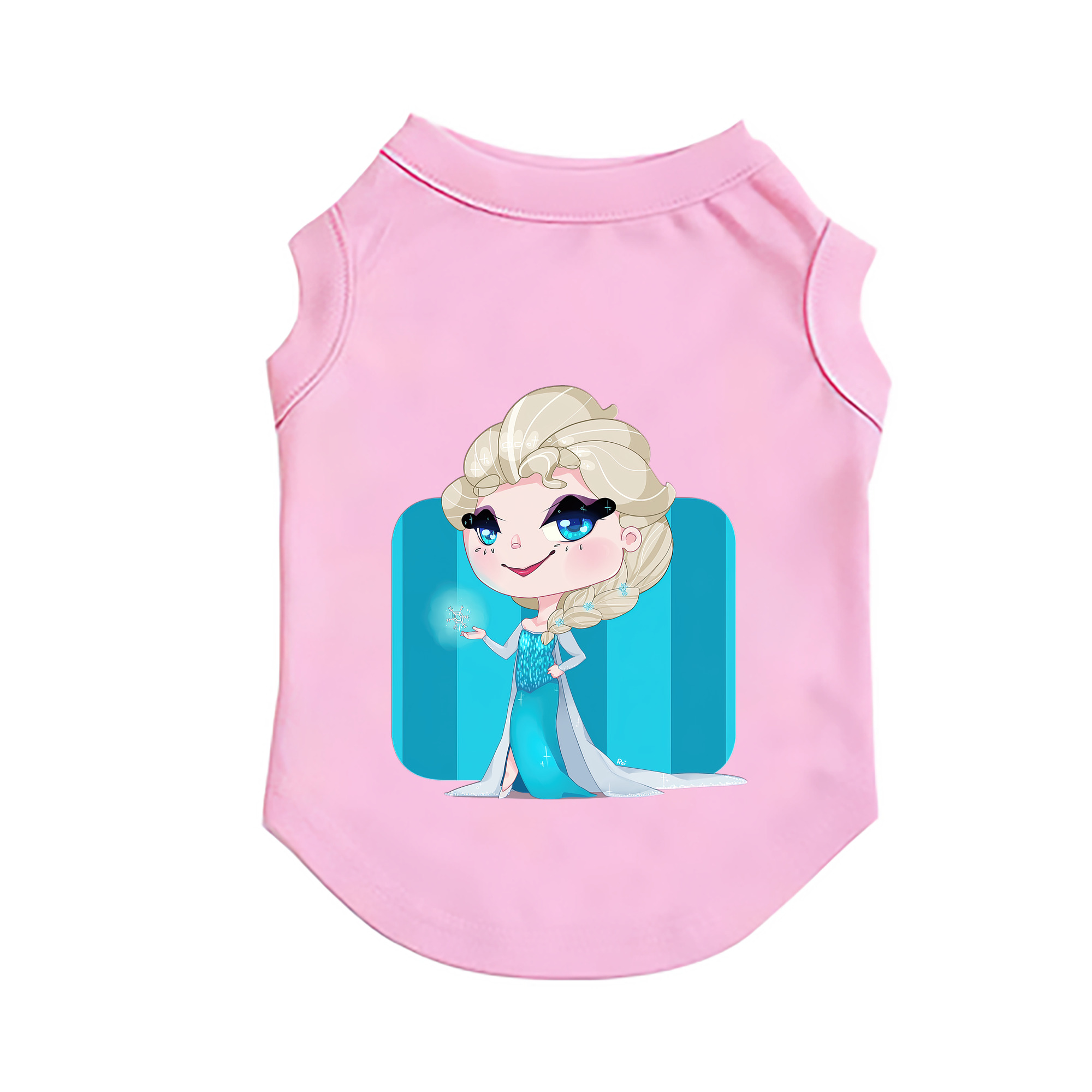 （画像用） アナと雪の女王 アンナ エルサ Frozen Anna Elsa ペット用ベスト
