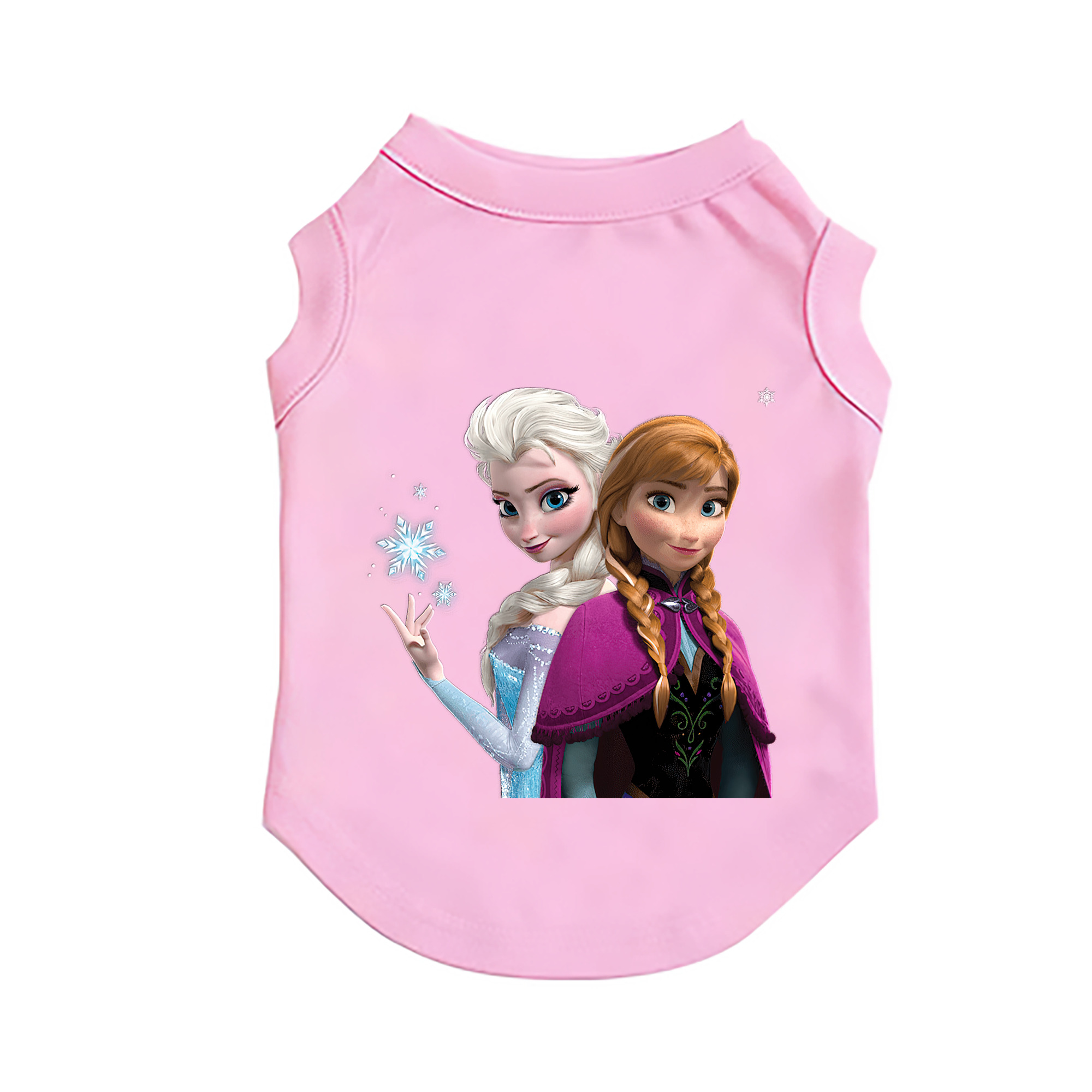 （画像用） アナと雪の女王 アンナ エルサ Frozen Anna Elsa ペット用ベスト