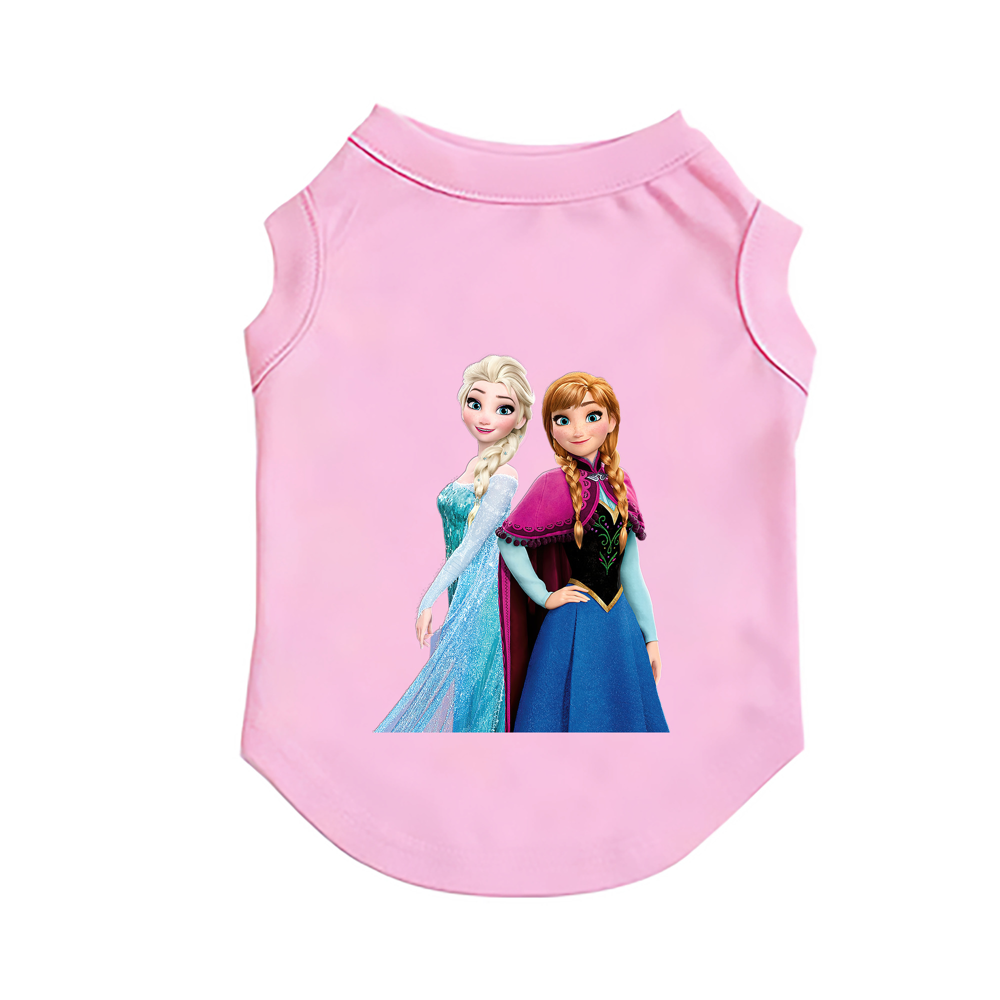 （画像用） アナと雪の女王 アンナ エルサ Frozen Anna Elsa ペット用ベスト