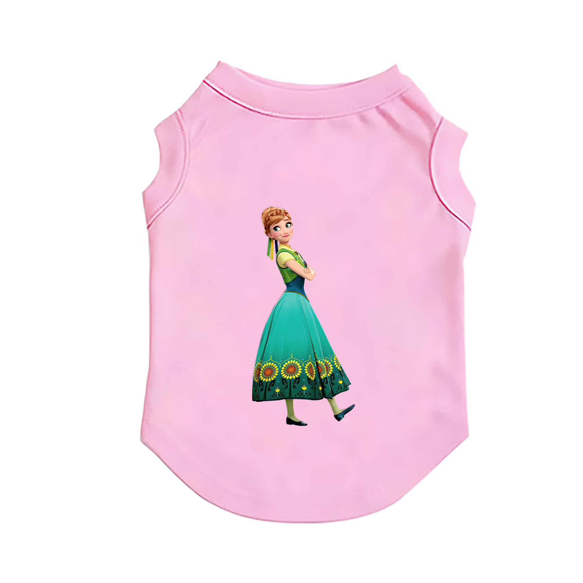 （画像用） アナと雪の女王 アンナ エルサ Frozen Anna Elsa ペット用ベスト