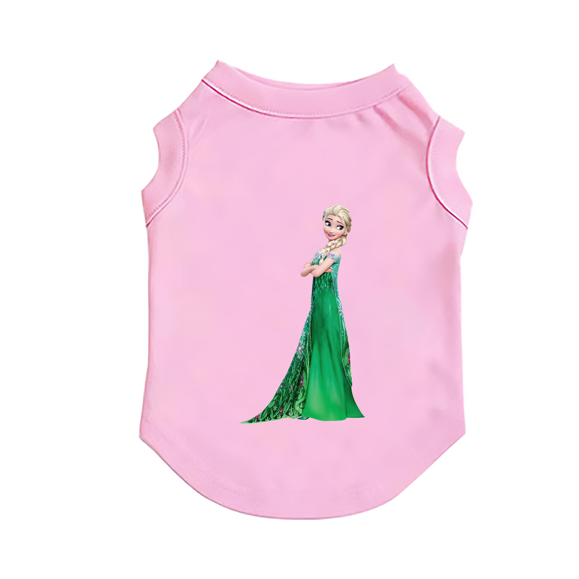 （画像用） アナと雪の女王 アンナ エルサ Frozen Anna Elsa ペット用ベスト