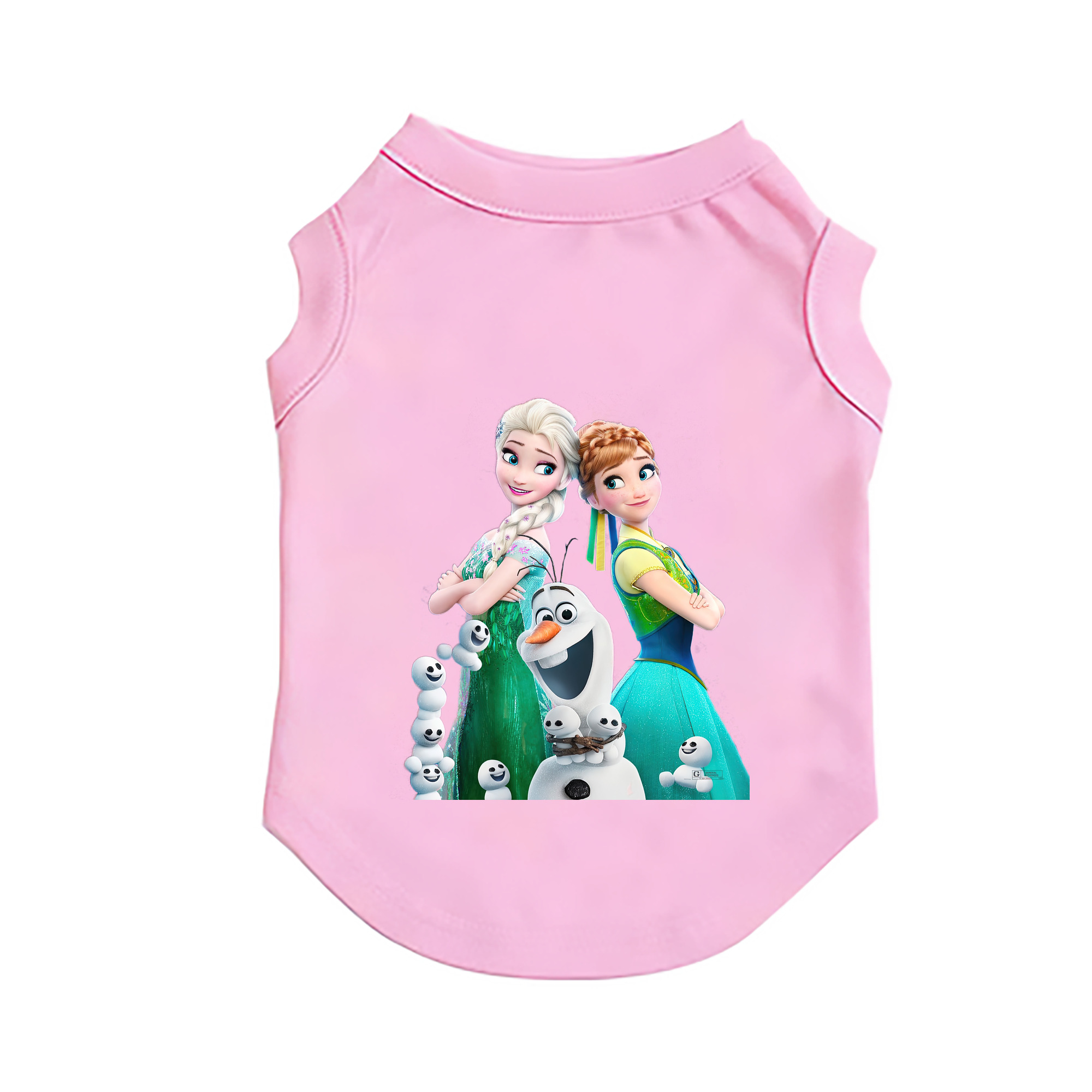 （画像用） アナと雪の女王 アンナ エルサ Frozen Anna Elsa ペット用ベスト