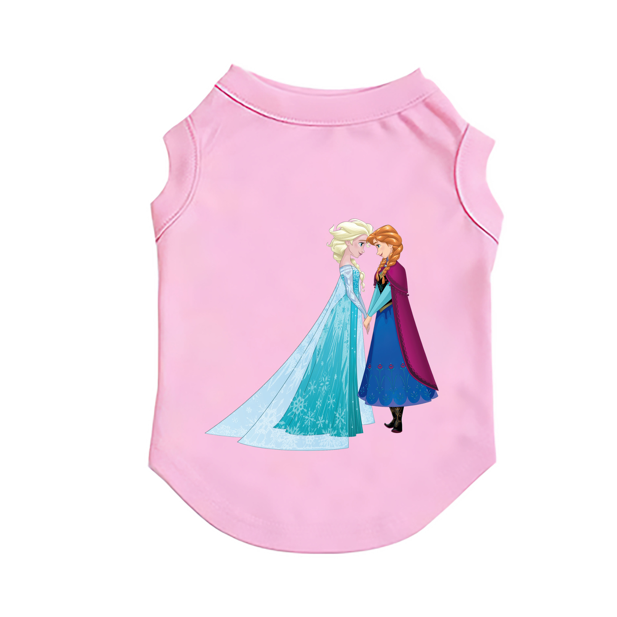 （画像用） アナと雪の女王 アンナ エルサ Frozen Anna Elsa ペット用ベスト