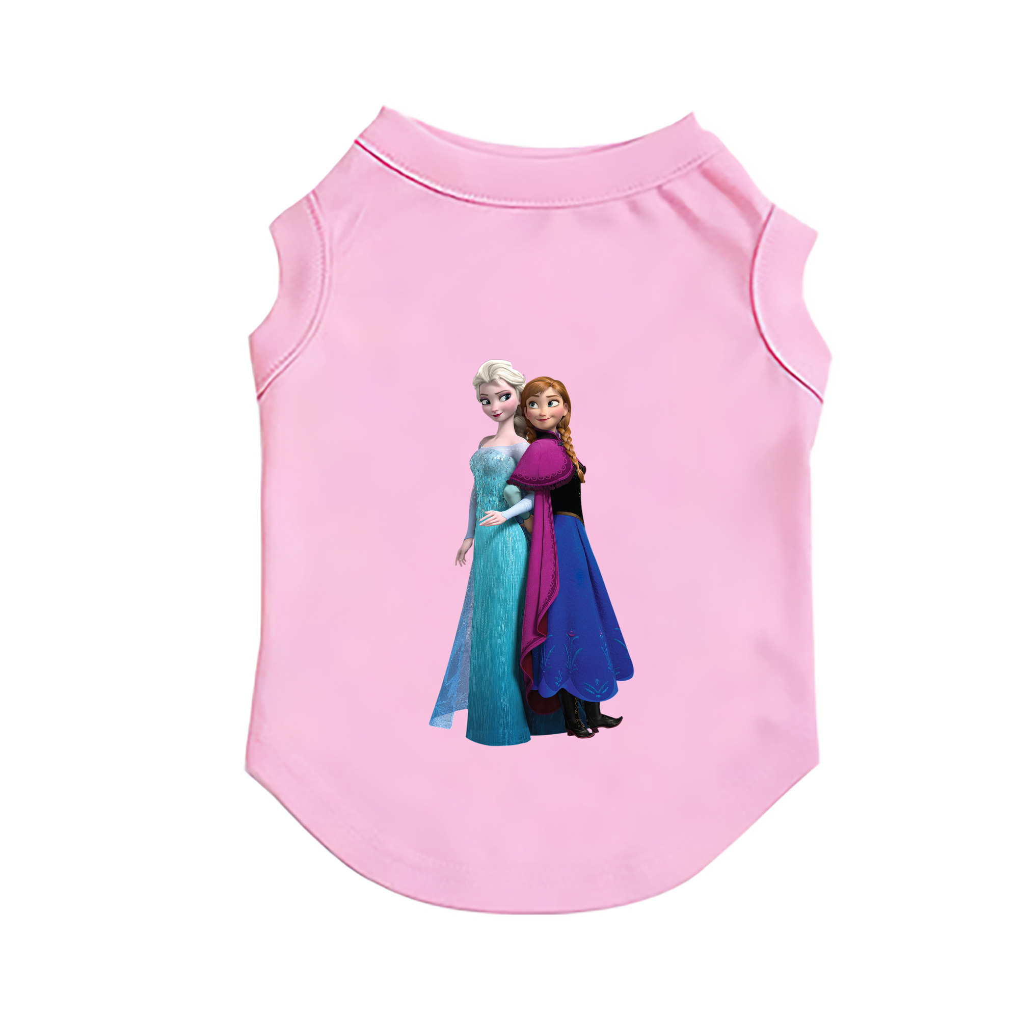 （画像用） アナと雪の女王 アンナ エルサ Frozen Anna Elsa ペット用ベスト