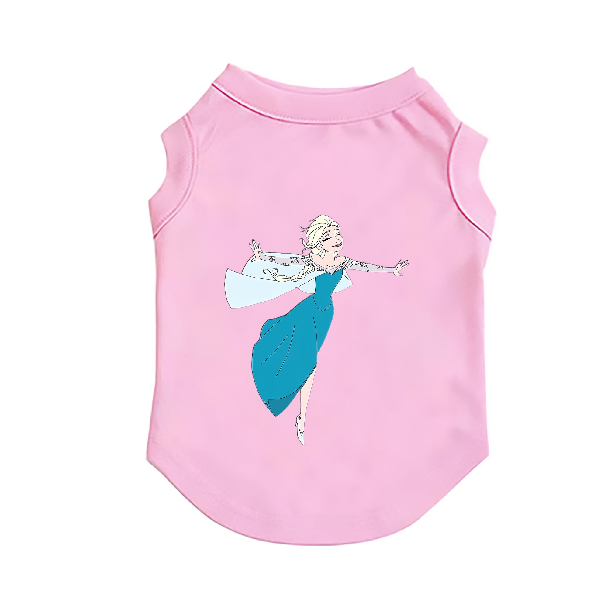 （画像用） アナと雪の女王 アンナ エルサ Frozen Anna Elsa ペット用ベスト