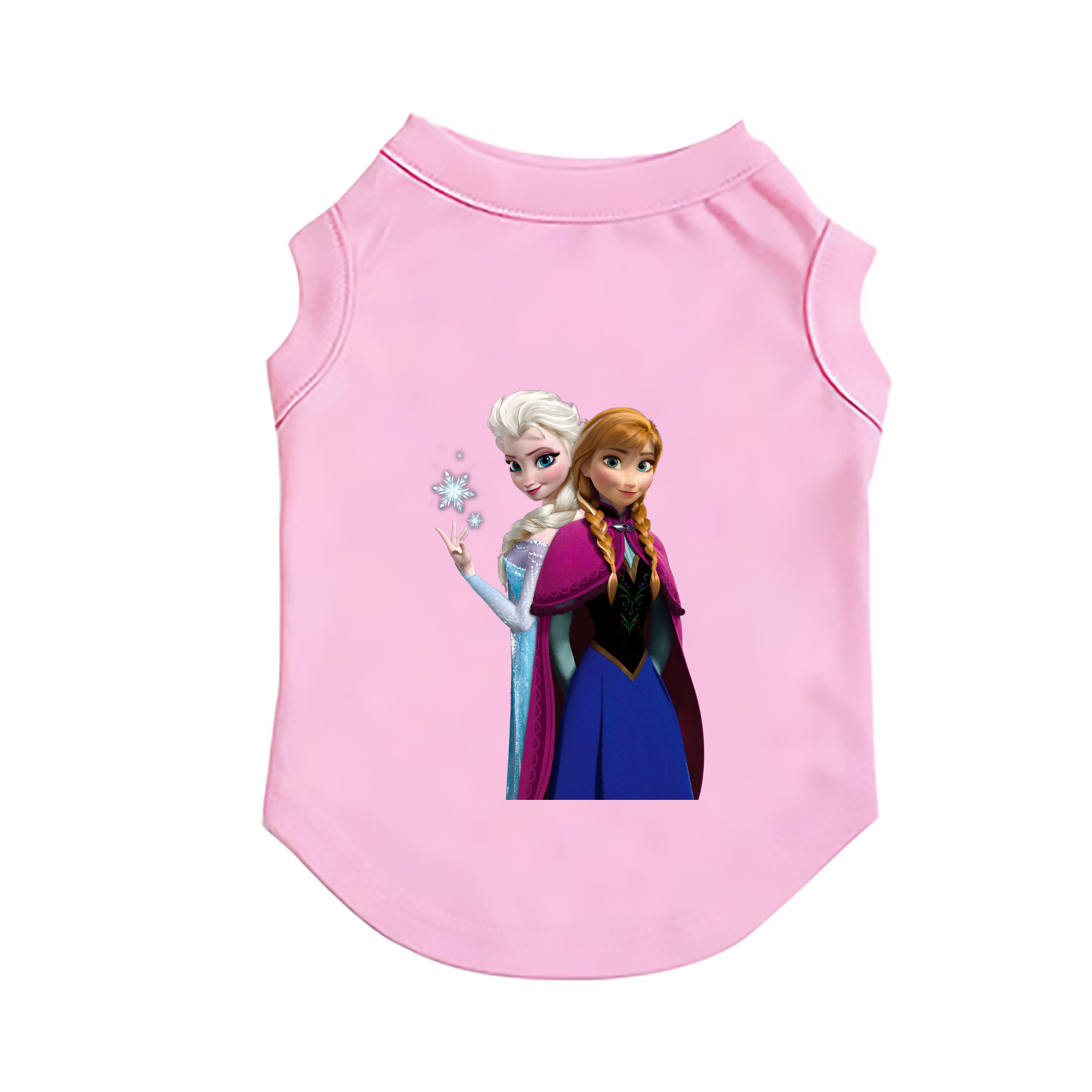 （画像用） アナと雪の女王 アンナ エルサ Frozen Anna Elsa ペット用ベスト